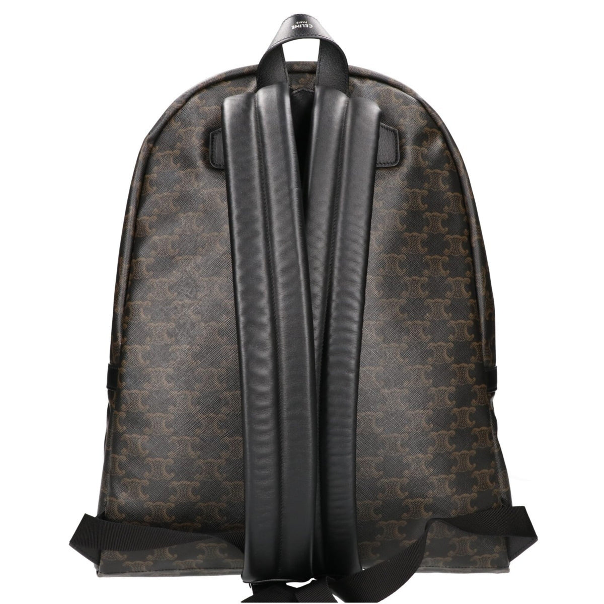 Celine Black Brown Pvc Backpack (Pre-Owned)