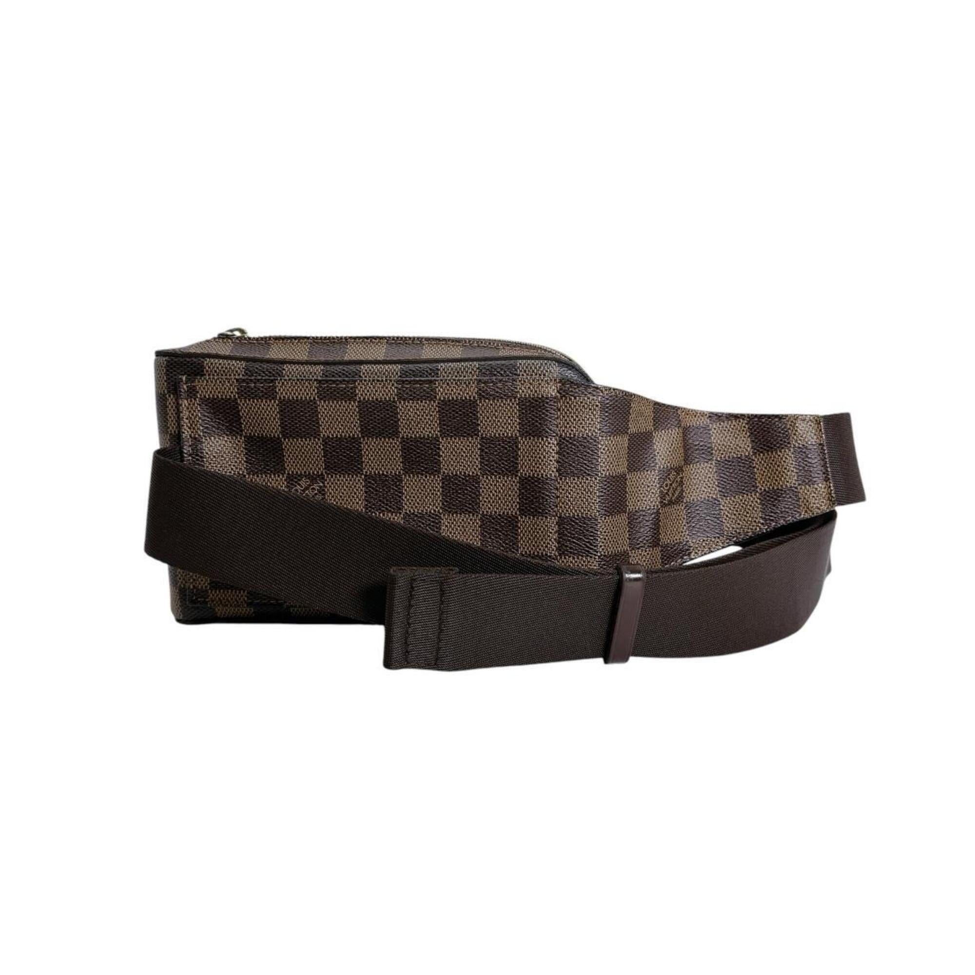 Louis Vuitton Brown Galle Or Damier Canvas Pouch Sling Bag (Pre-Owned)