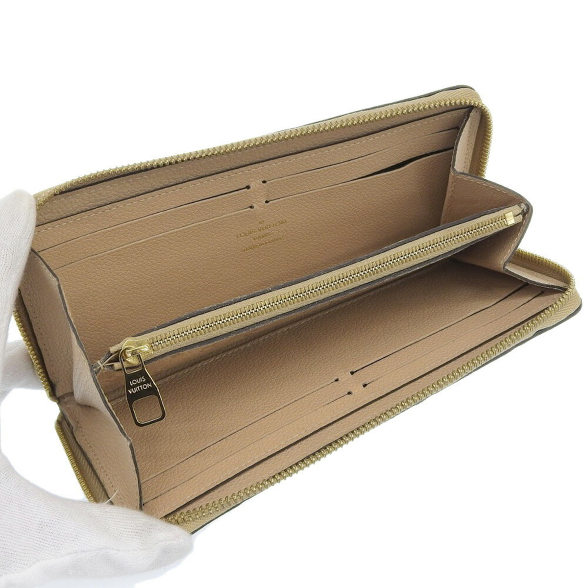 Louis Vuitton Dune Monogram Empreinte Long Bill Wallet (Bi-Fold) (Pre-Owned)
