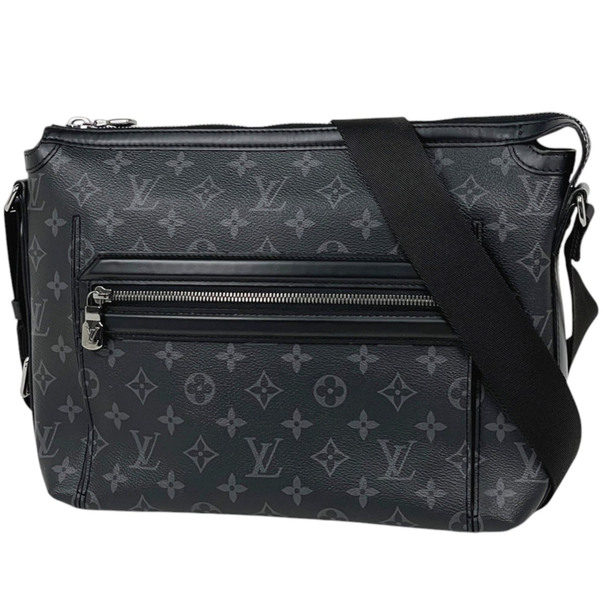 Louis Vuitton Black Monogram Eclipse Shoulder Bag (Pre-Owned)