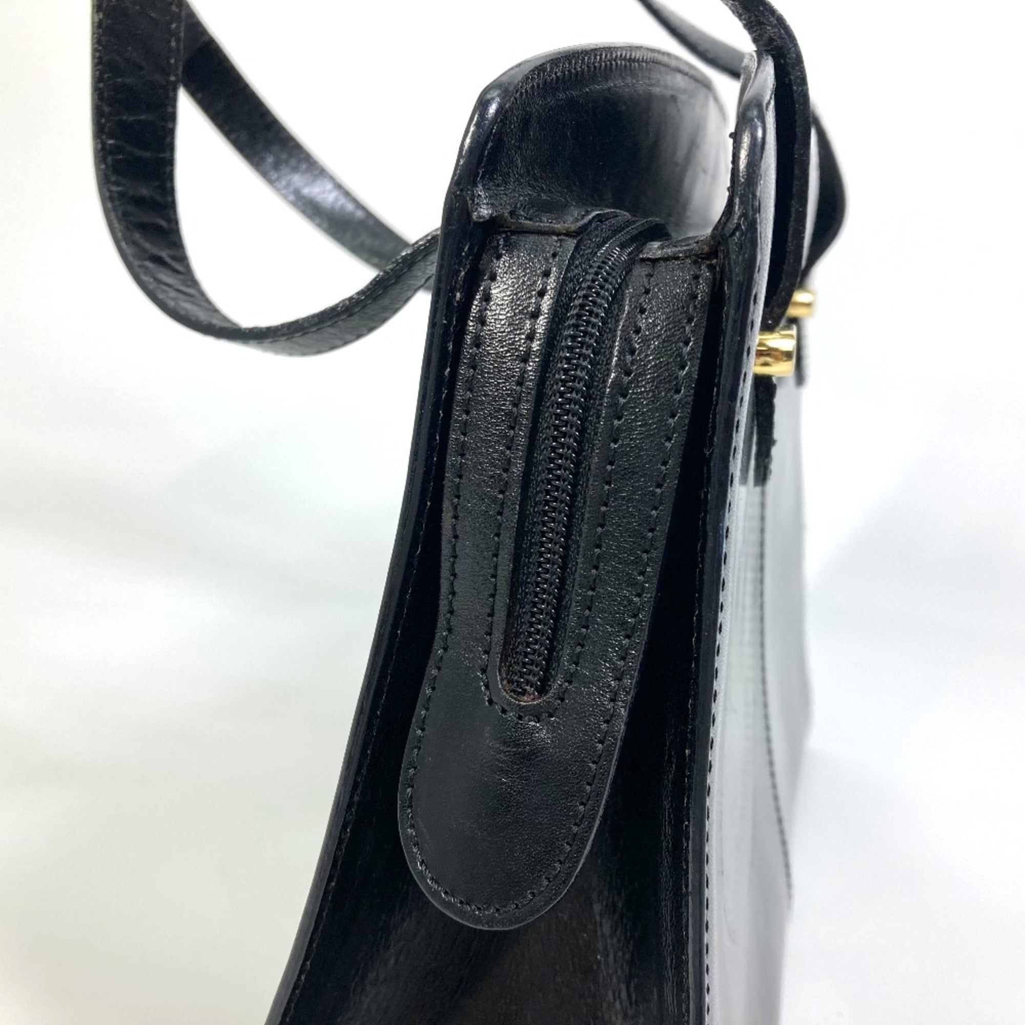 Bally Black Leather Tote Bag (Pre-Owned)