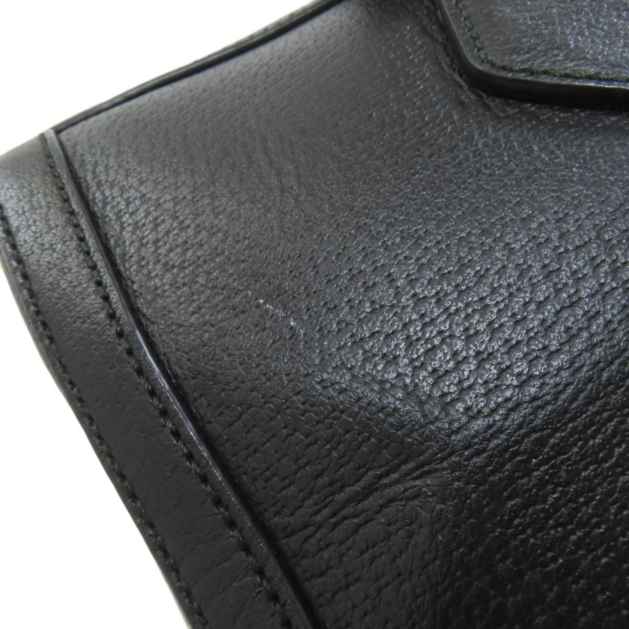 Gucci Black Leather Handbag (Pre-Owned)
