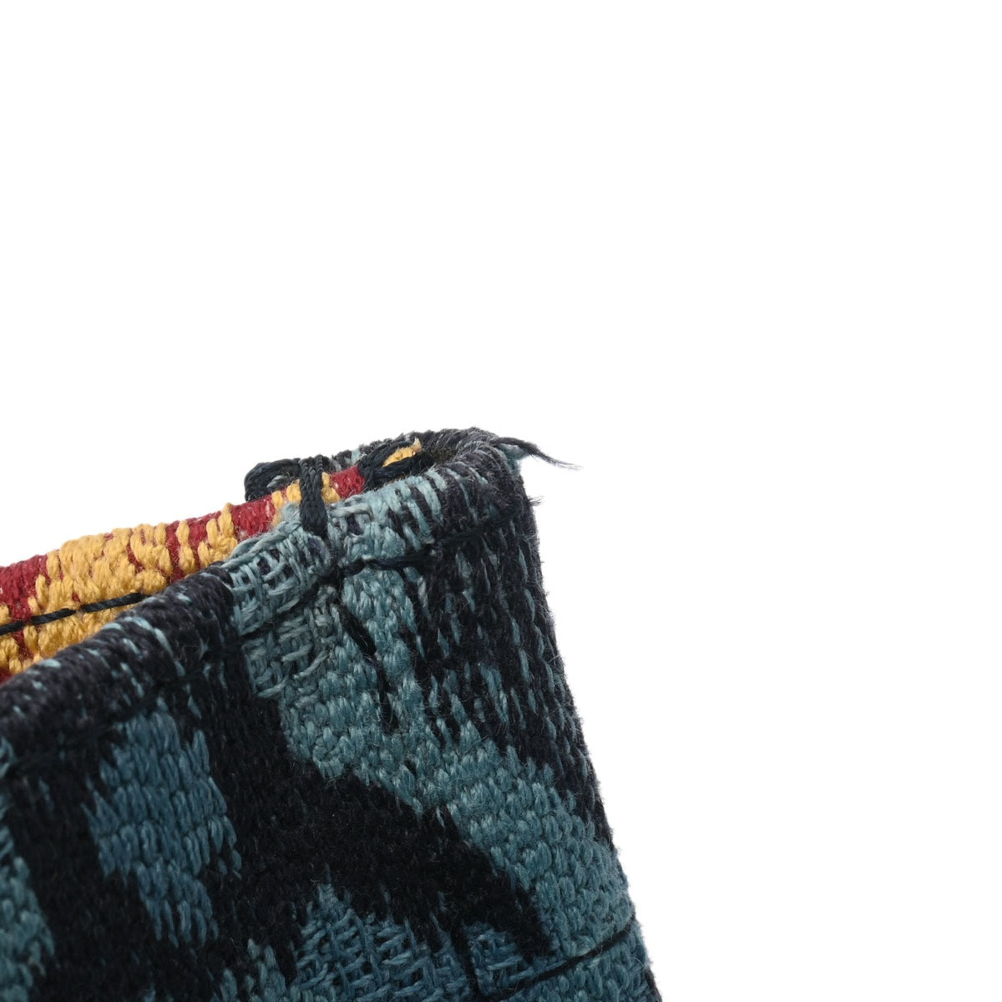 Christian Dior Multi-Color Jacquard Tote Bag (Pre-Owned)