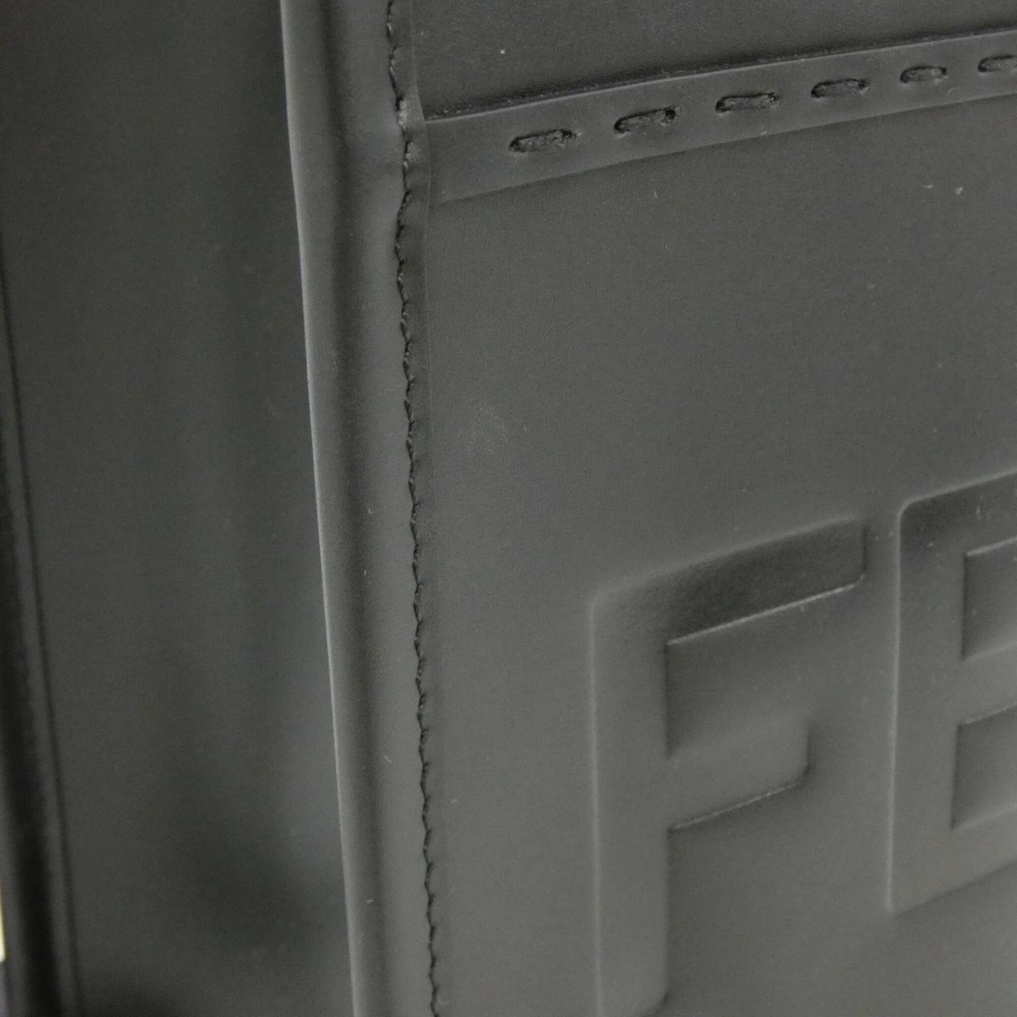 Fendi Black Leather Handbag (Pre-Owned)