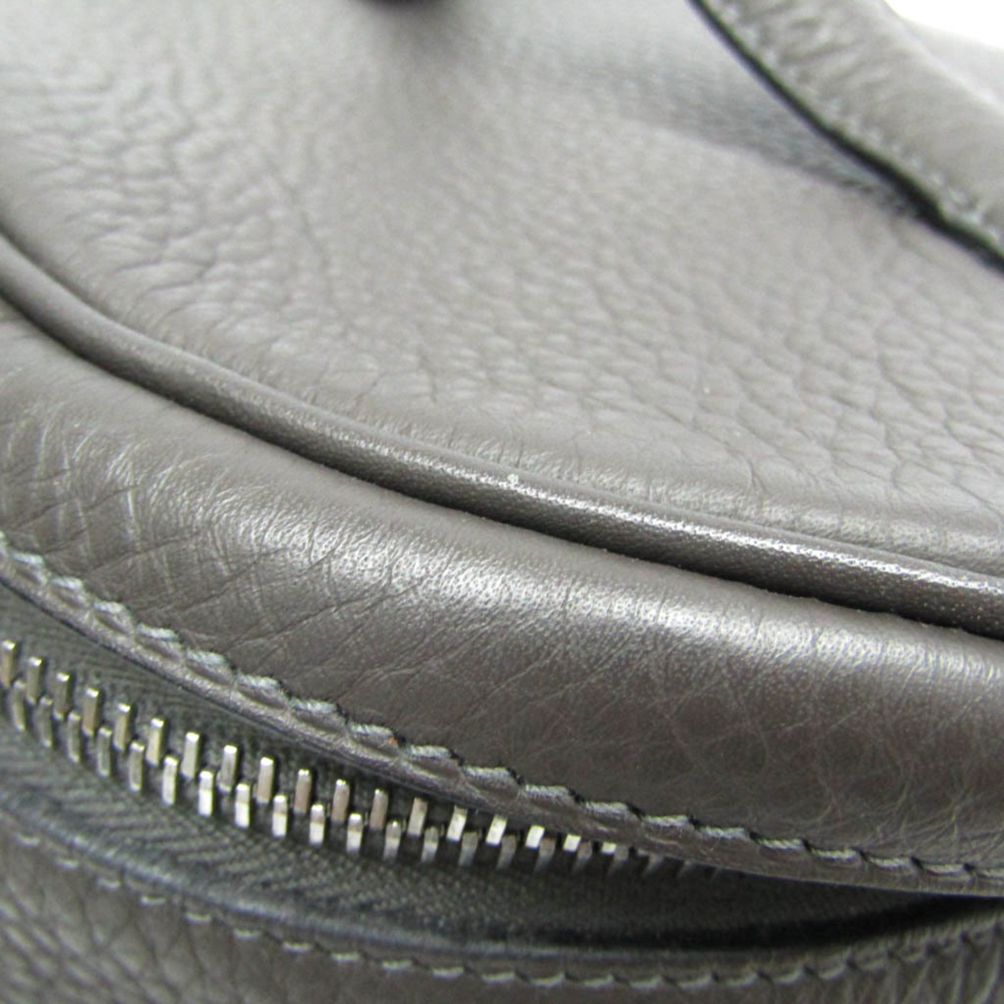 Hermes Intercity Etain Taurillon Clemence Leather Handbag Vanity Bag (Pre-Owned)