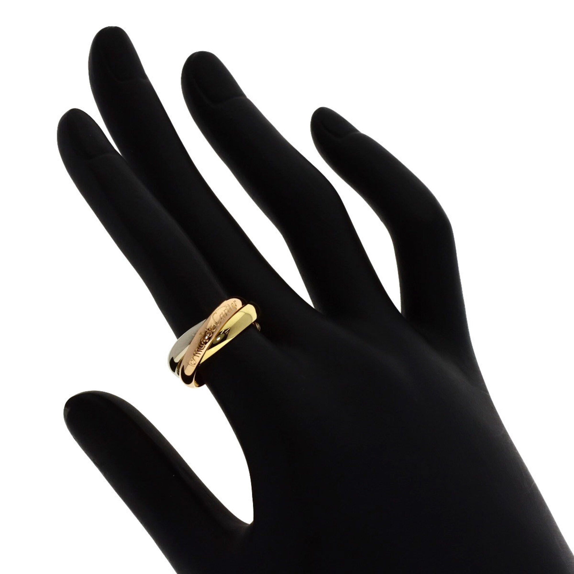 Cartier Yellow Gold (18K) Pink Gold (18K) White Gold (18K) Band Ring (Pre-Owned)