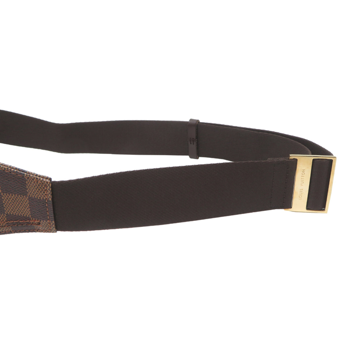 Louis Vuitton Brown Damier Canvas Sling Bag (Pre-Owned)