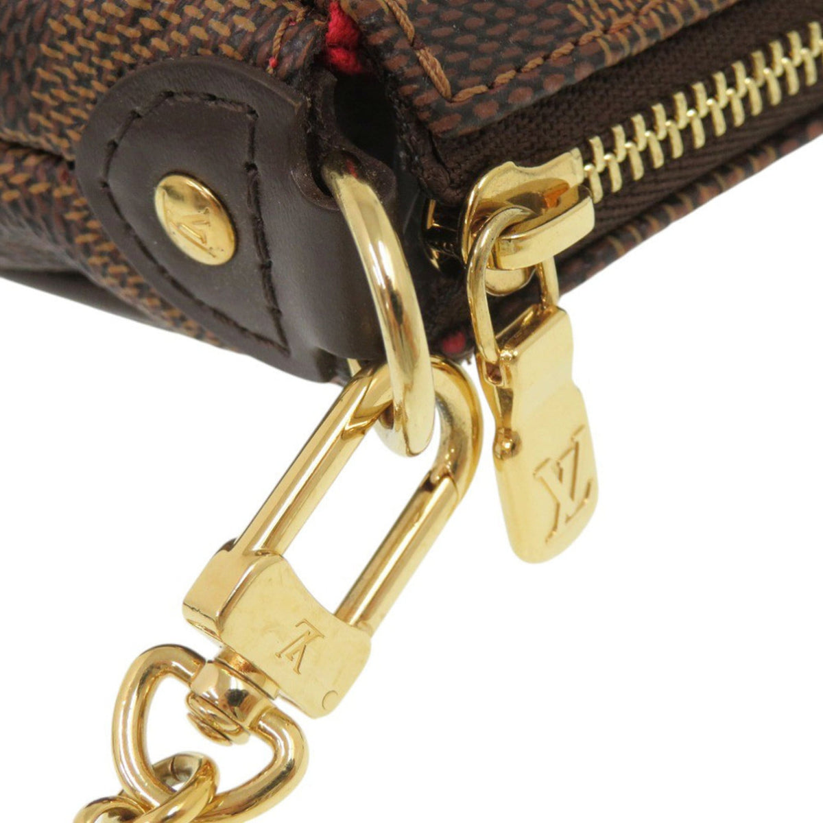 Louis Vuitton Brown Damier Canvas Damier Canvas Handbag (Pre-Owned)