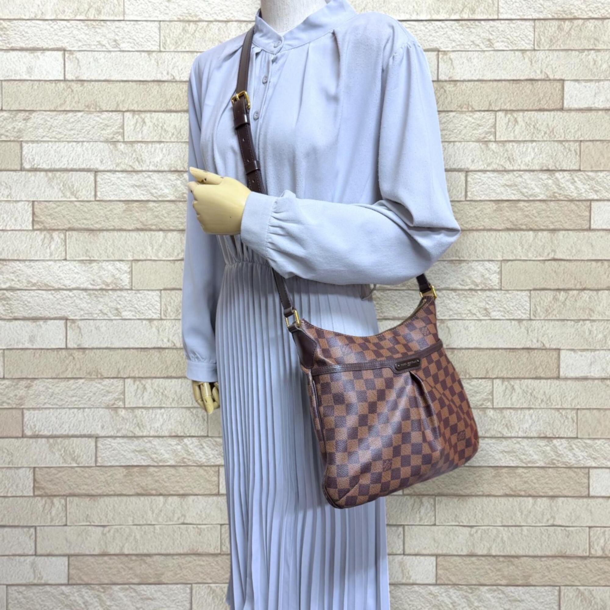 Louis Vuitton Damier Brown Damier Canvas Shoulder Bag (Pre-Owned)