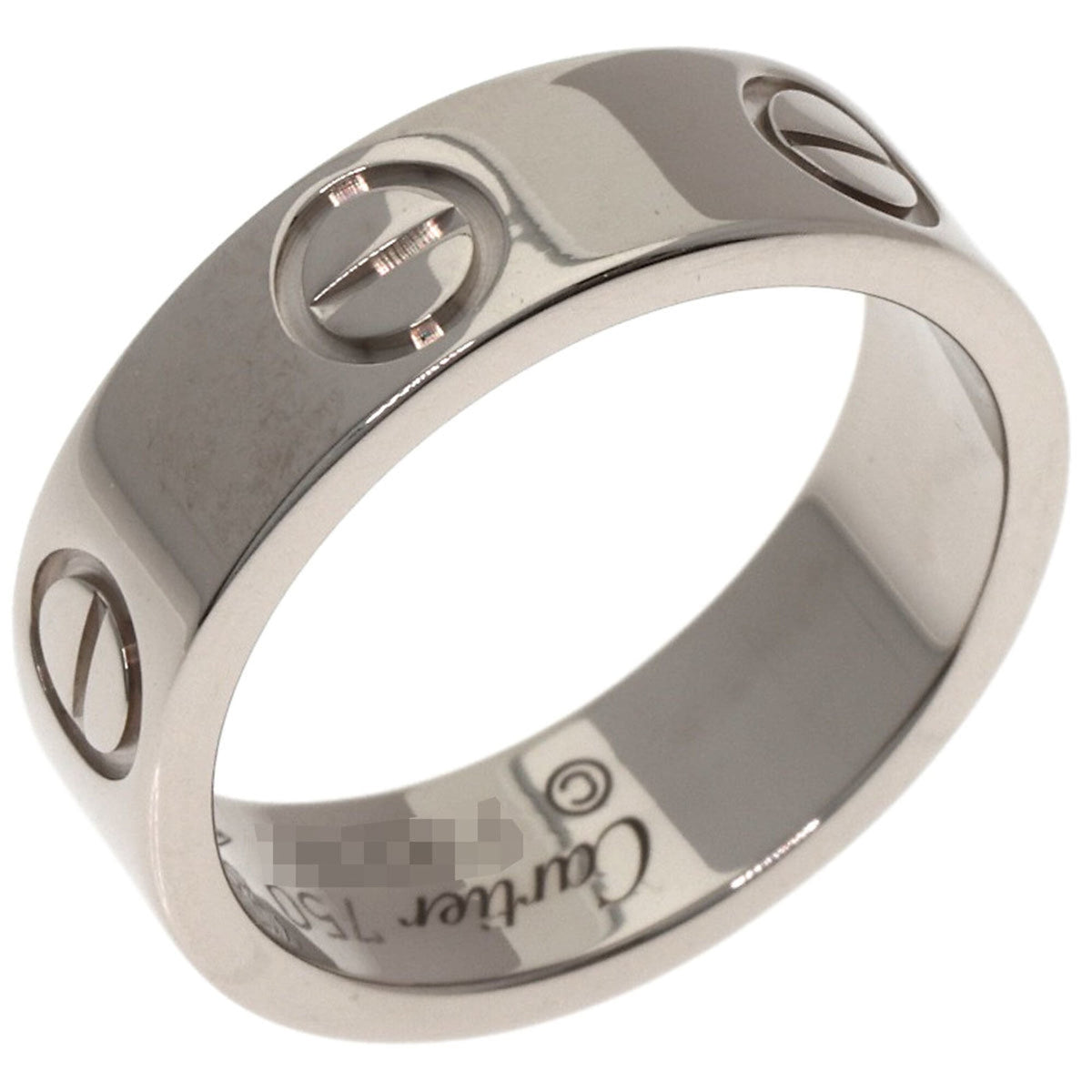 Cartier White Gold (18K) Band Ring (Pre-Owned)