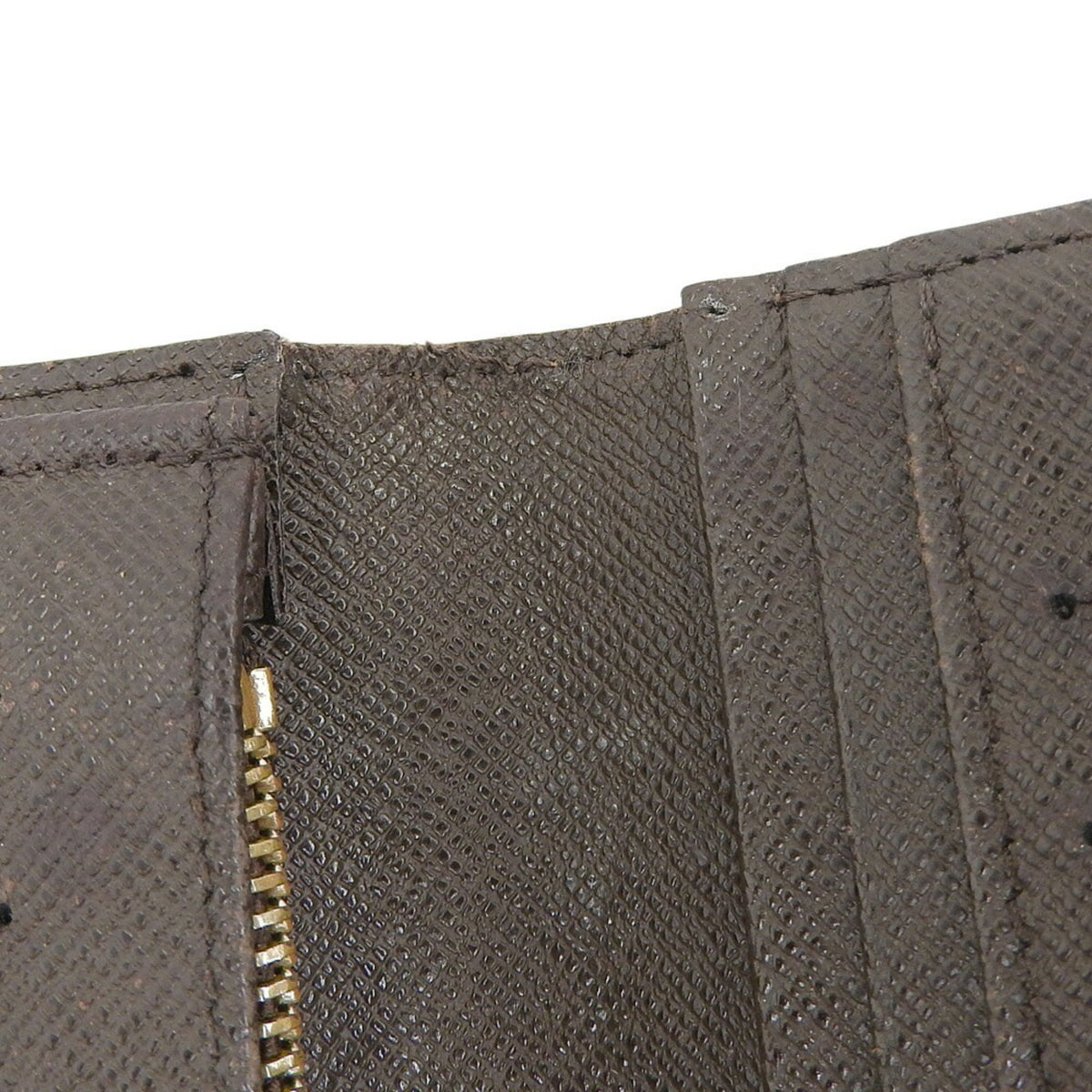 Louis Vuitton Ebene Pvc Long Wallet (Bi-Fold) (Pre-Owned)