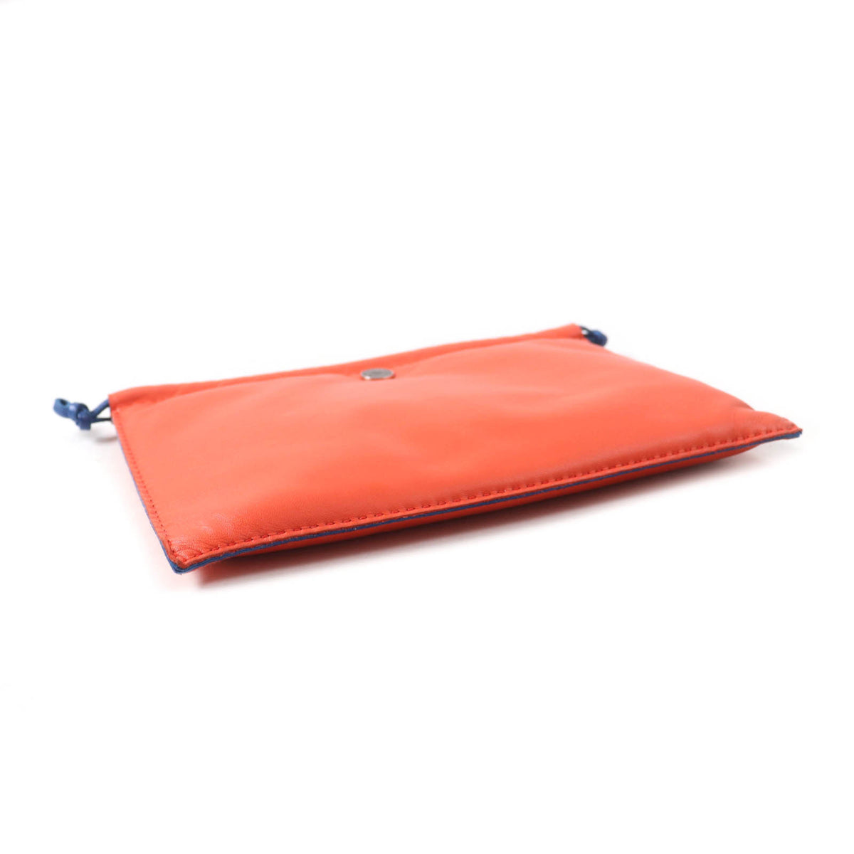 Hermes Blue Orange Pouch (Pre-Owned)