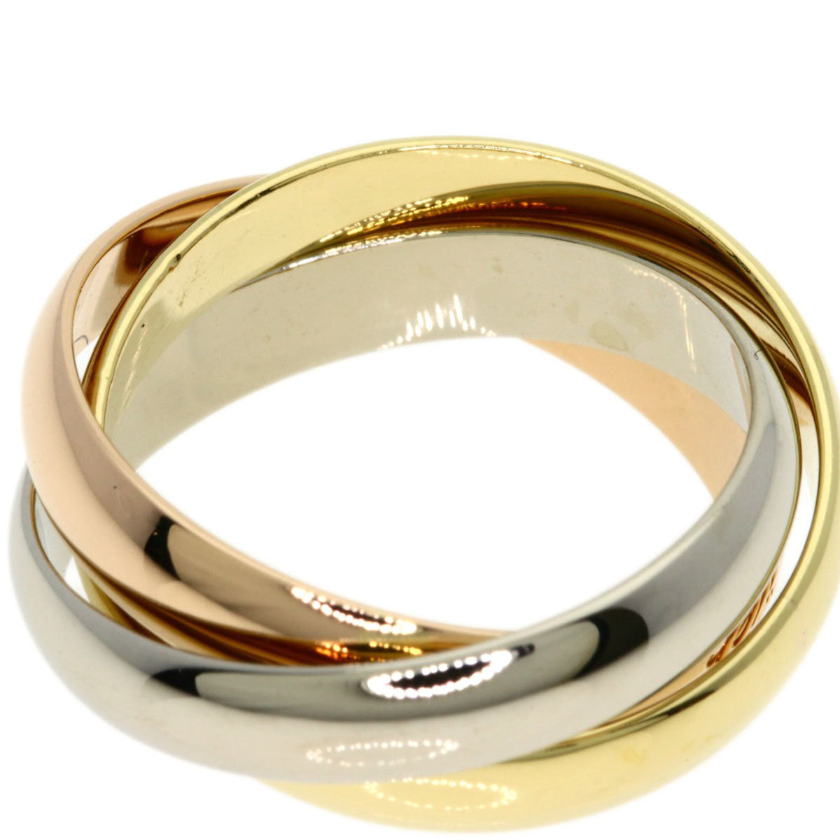 Cartier Yellow Gold (18K) Pink Gold (18K) White Gold (18K) Band Ring (Pre-Owned)