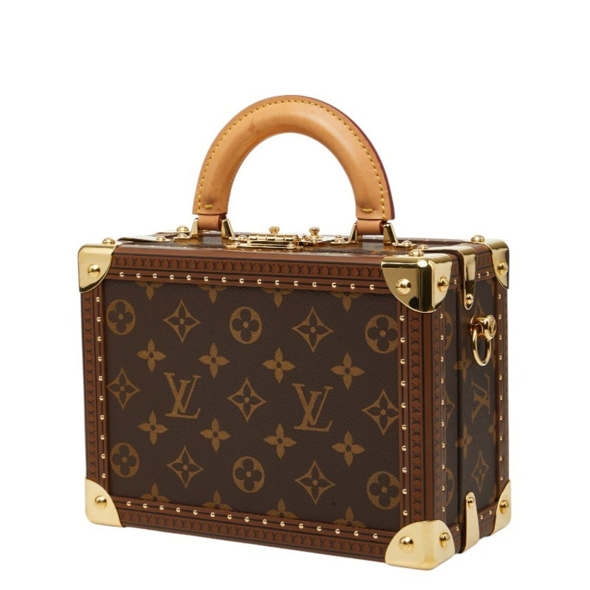 Louis Vuitton Brown Pvc Leather Handbag Shoulder Bag (Pre-Owned)