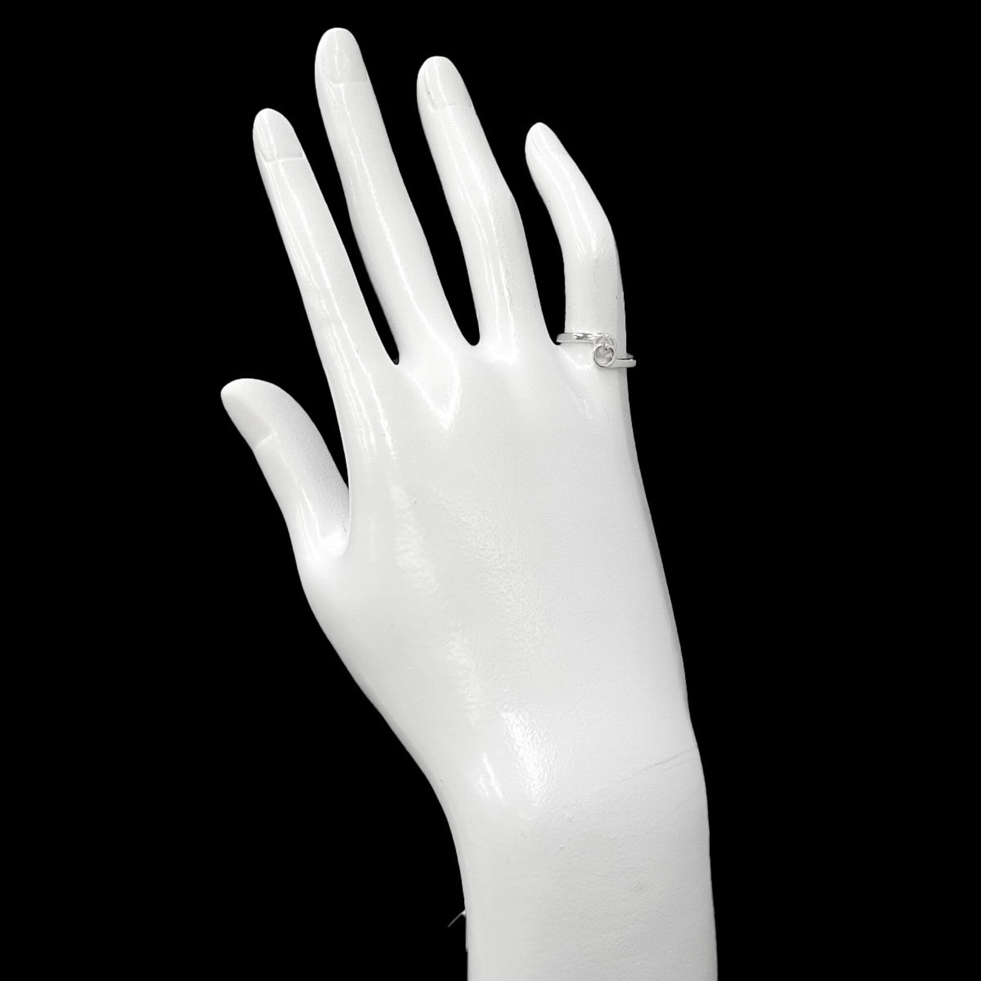 Gucci White Gold (18K) Band Ring (Pre-Owned)