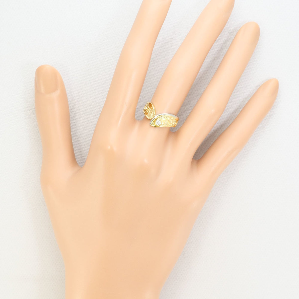 Unbranded Platinum Yellow Gold Yellow Gold (18K) Platinum 900 Band Ring (Pre-Owned)