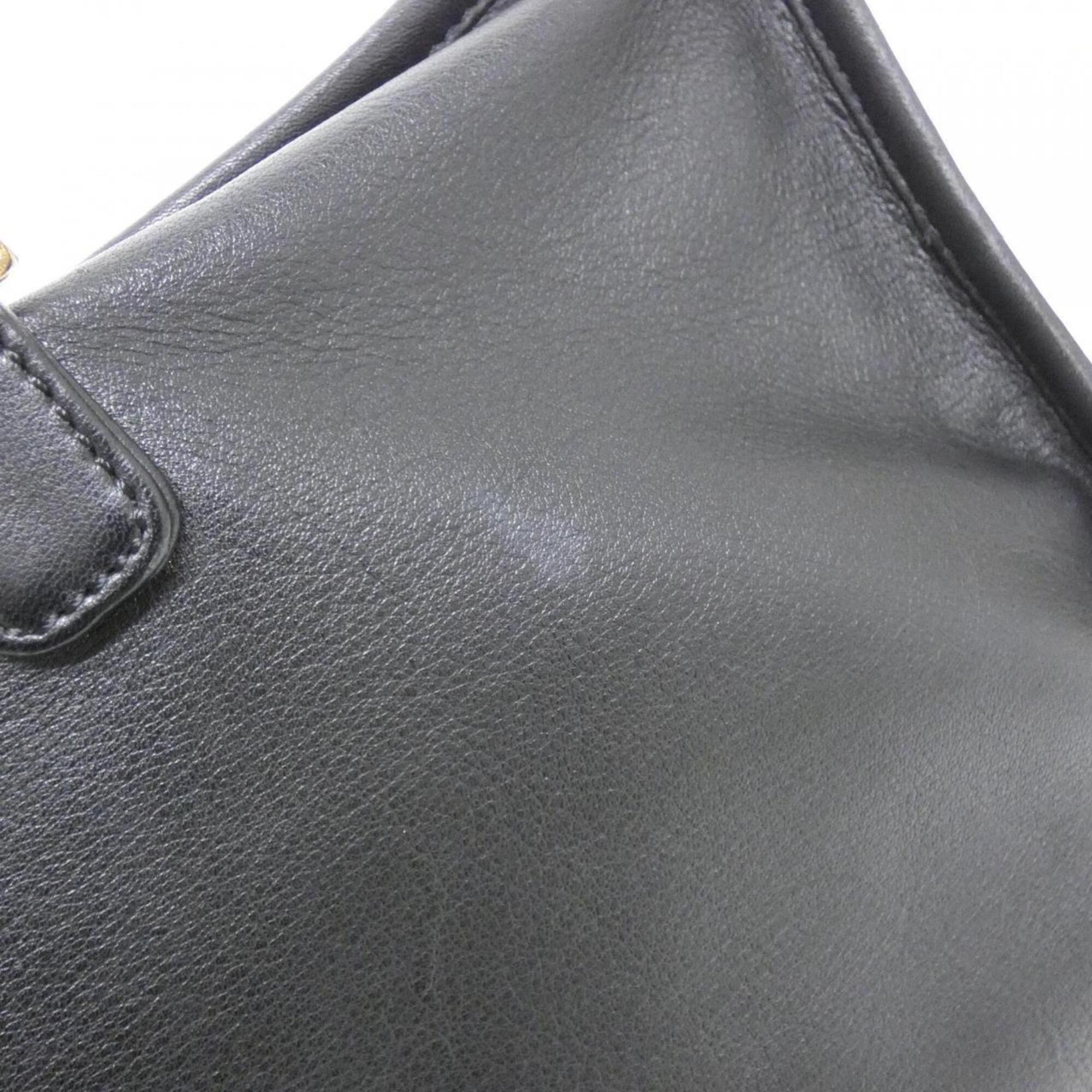 Loewe Black Leather Handbag (Pre-Owned)