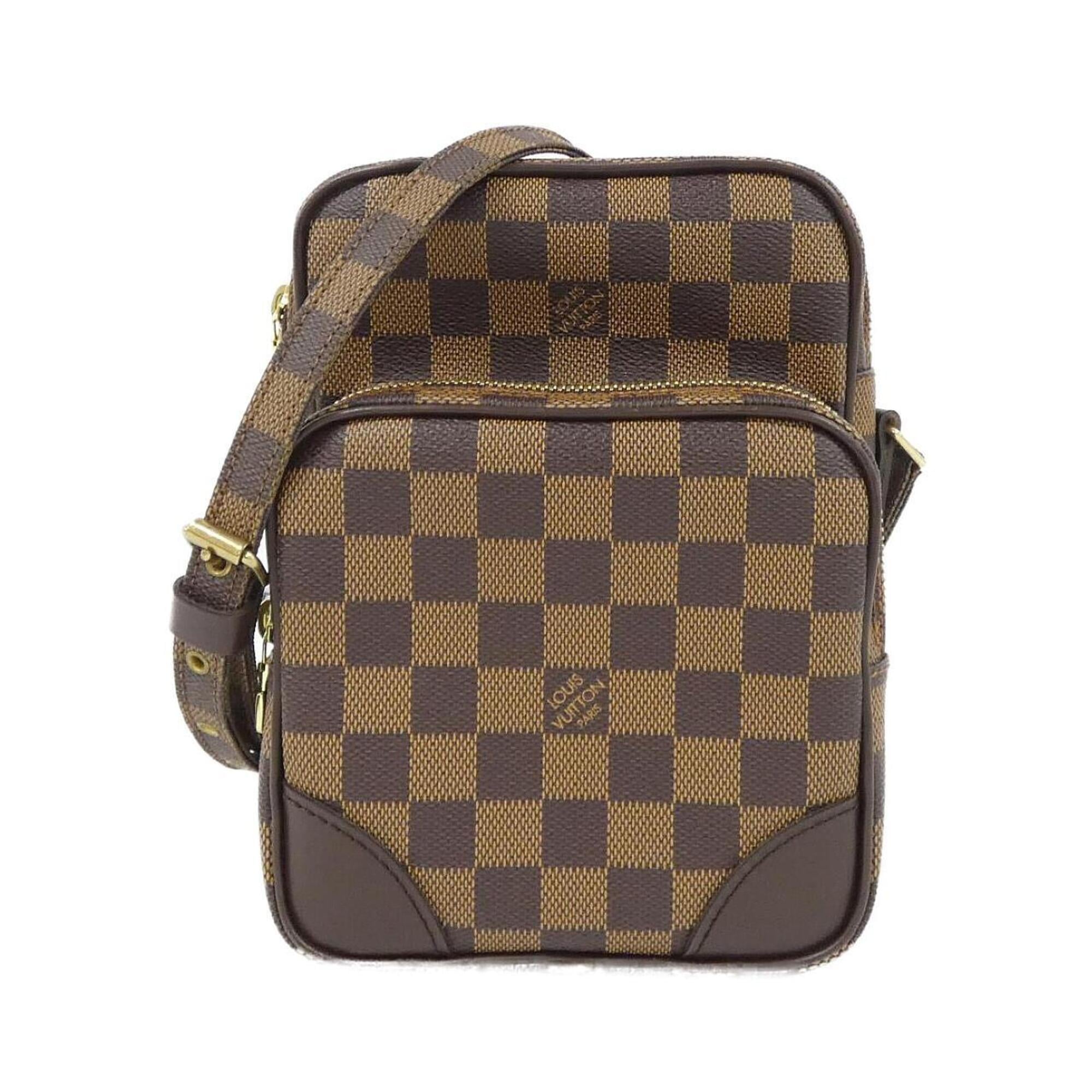 Louis Vuitton Ebene Coated Canvas Shoulder Bag (Pre-Owned)