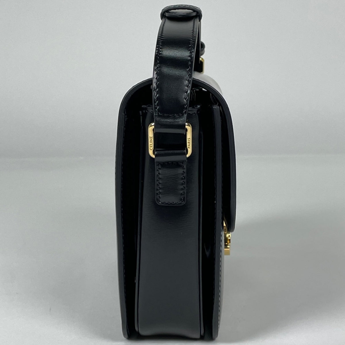 Celine Black Leather Shoulder Bag (Pre-Owned)