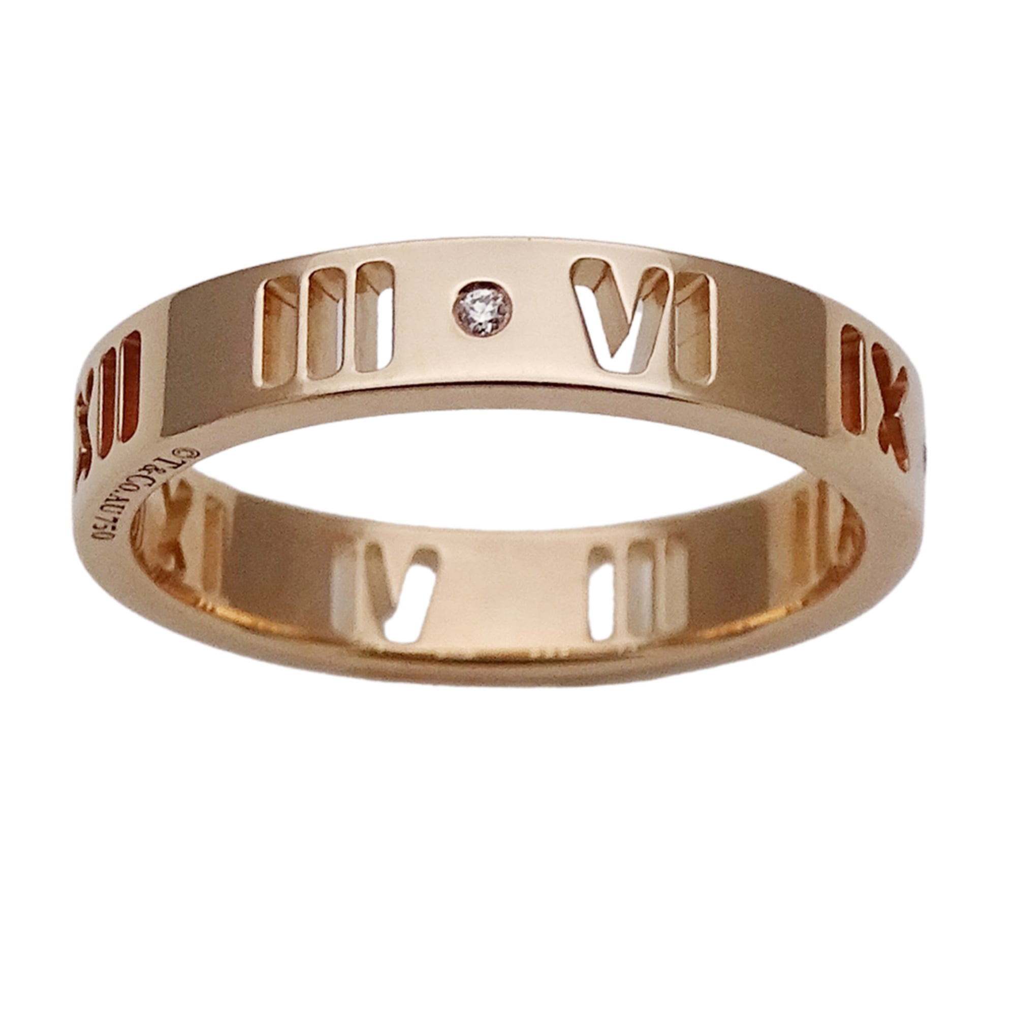 Tiffany Pink Gold Pink Gold (18K) Band Ring (Pre-Owned)