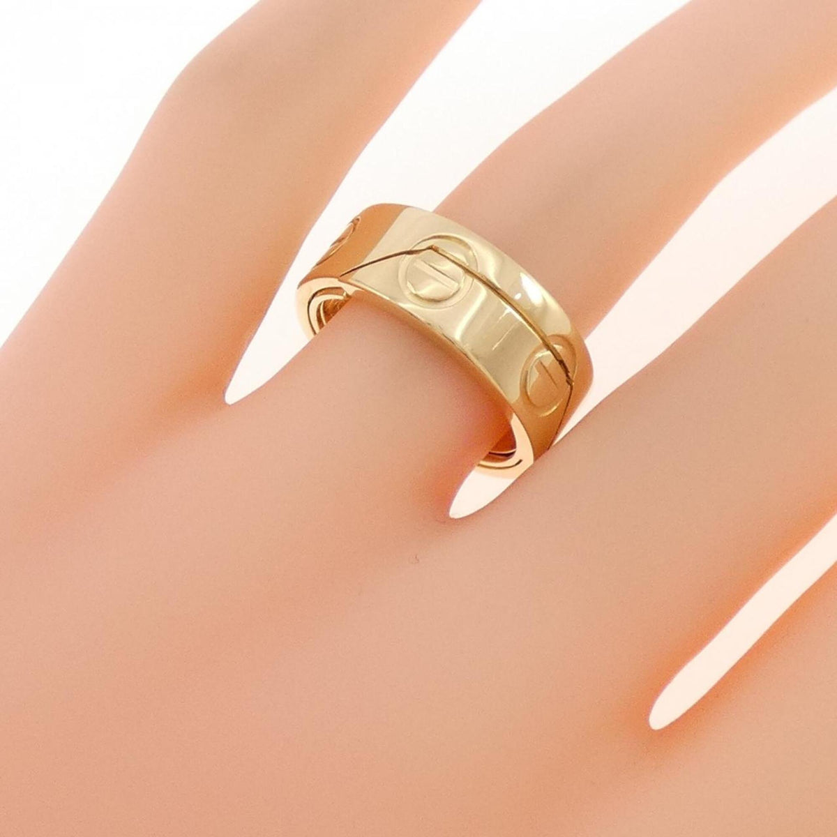 Cartier Yellow Gold (18K) Band Ring (Pre-Owned)
