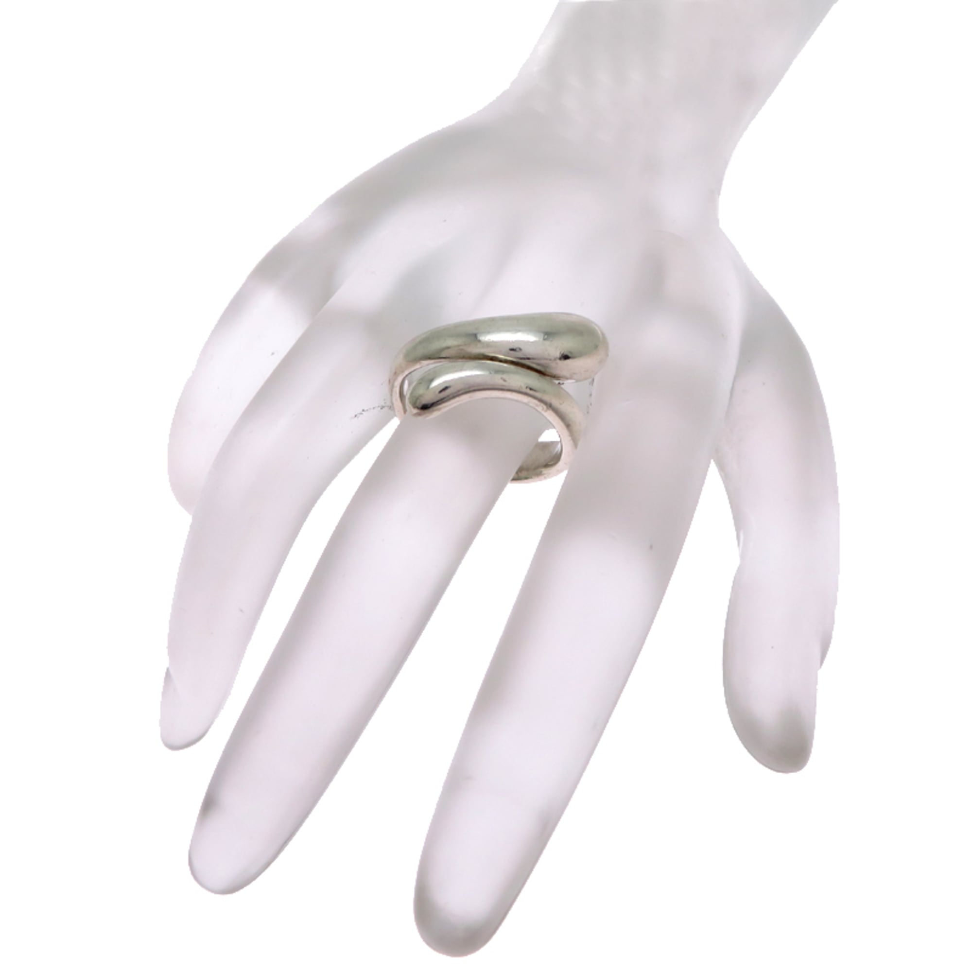 Tiffany Silver 925 Band Ring (Pre-Owned)