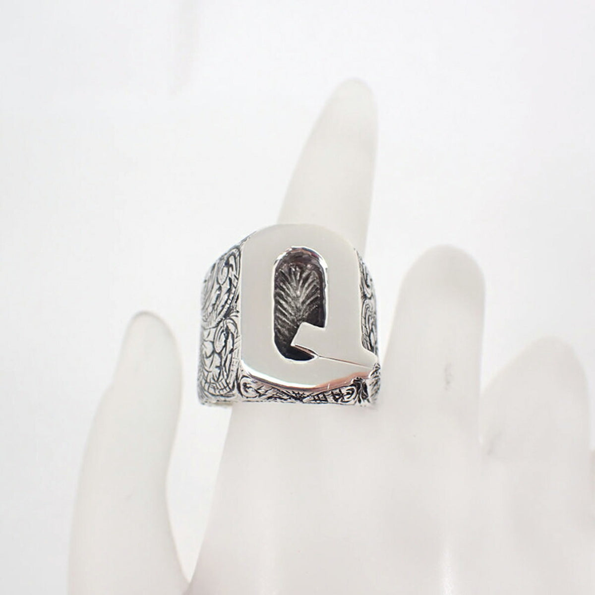 Gucci Sterling Silver 925 Band Ring (Pre-Owned)