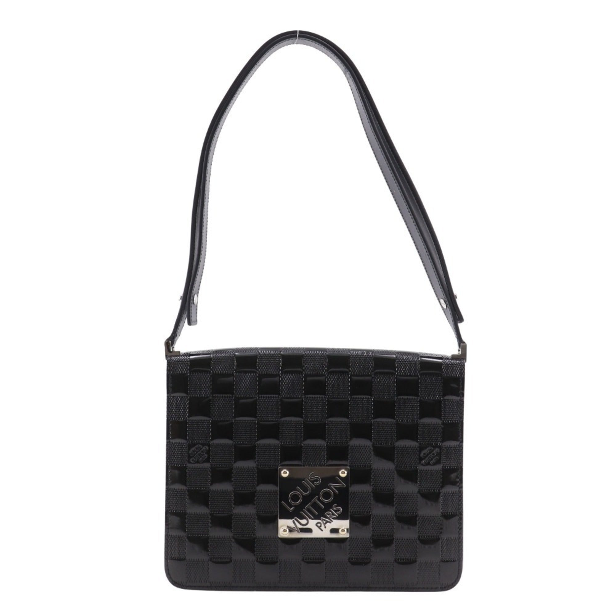 Louis Vuitton Black Noir Vernis Shoulder Bag (Pre-Owned)