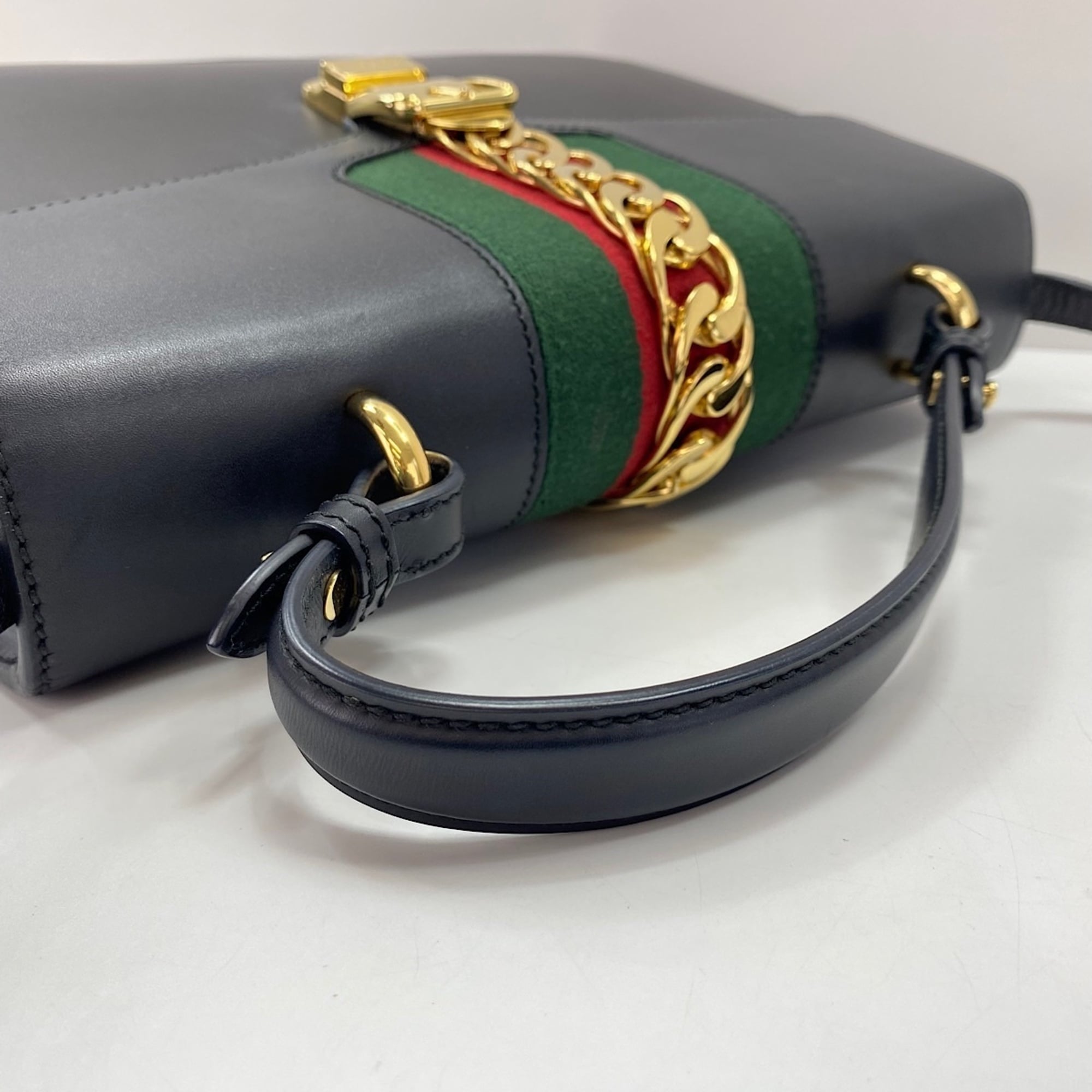 Gucci Navy Handbag (Pre-Owned)