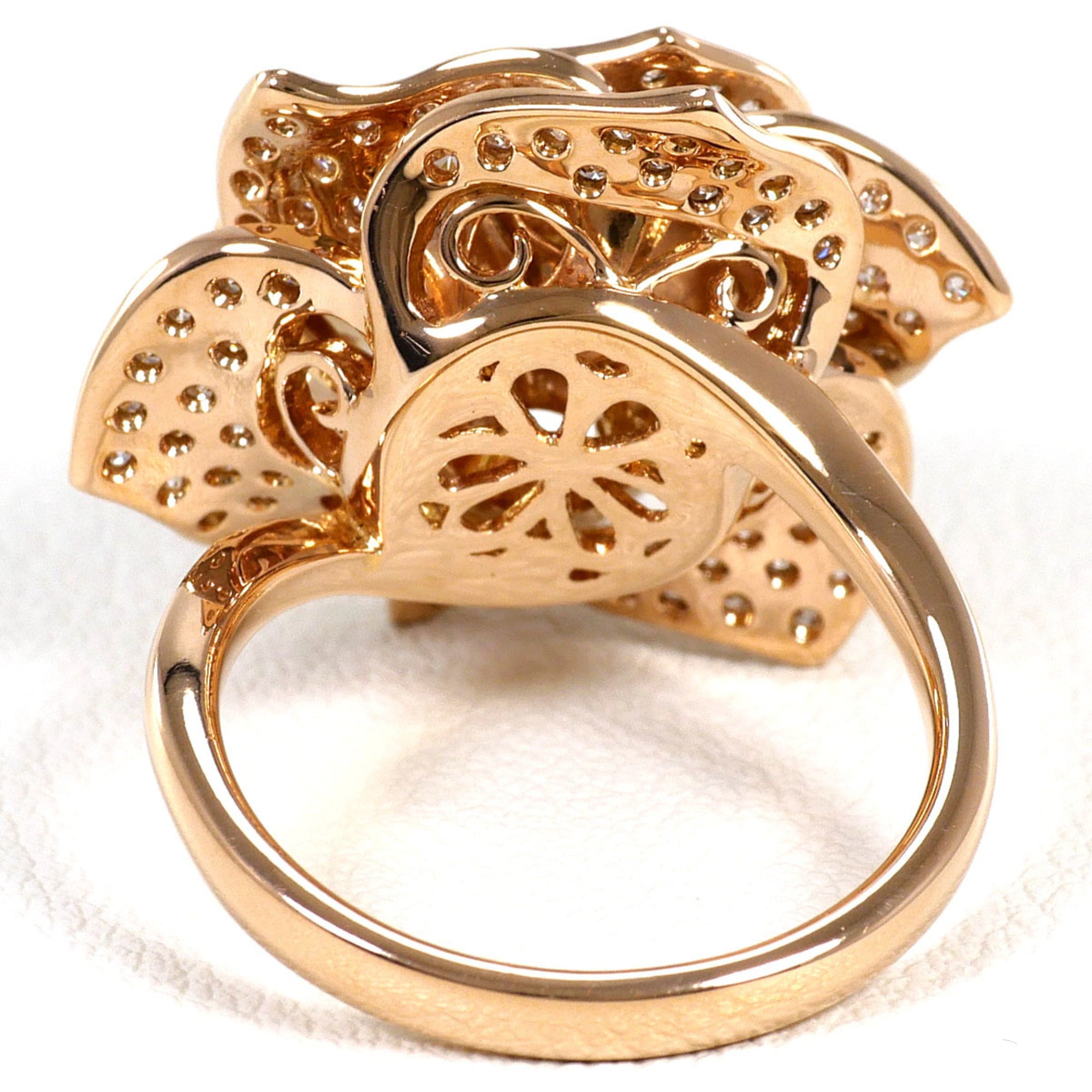 Unbranded Pink Gold Pink Gold (18K) Band Ring (Pre-Owned)