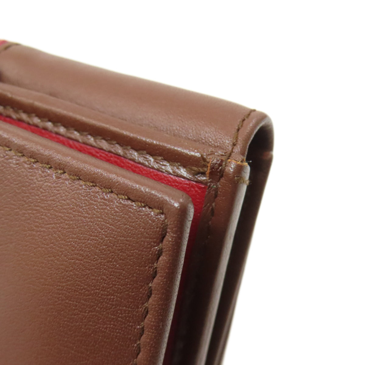Bally Brown Leather Wallet (Bi-Fold) (Pre-Owned)