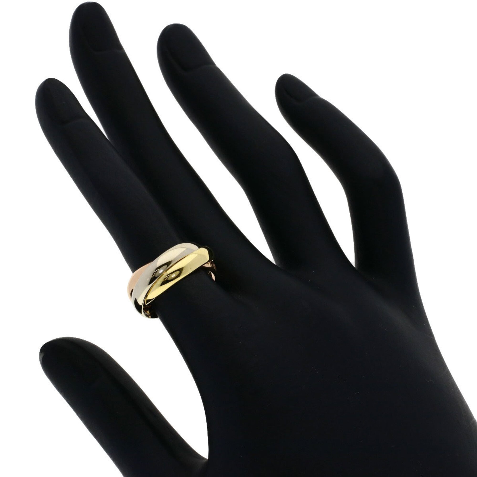 Cartier Yellow Gold (18K) Pink Gold (18K) White Gold (18K) Band Ring (Pre-Owned)