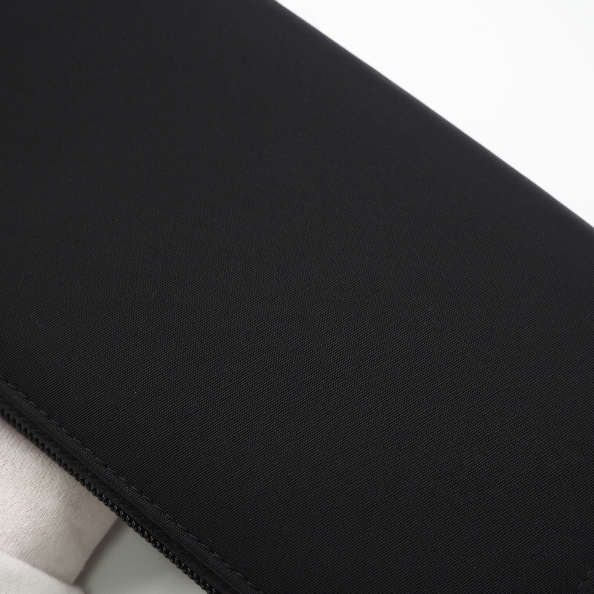 Prada Saffiano Black Nylon Saffiano Long Wallet (Bi-Fold) (Pre-Owned)