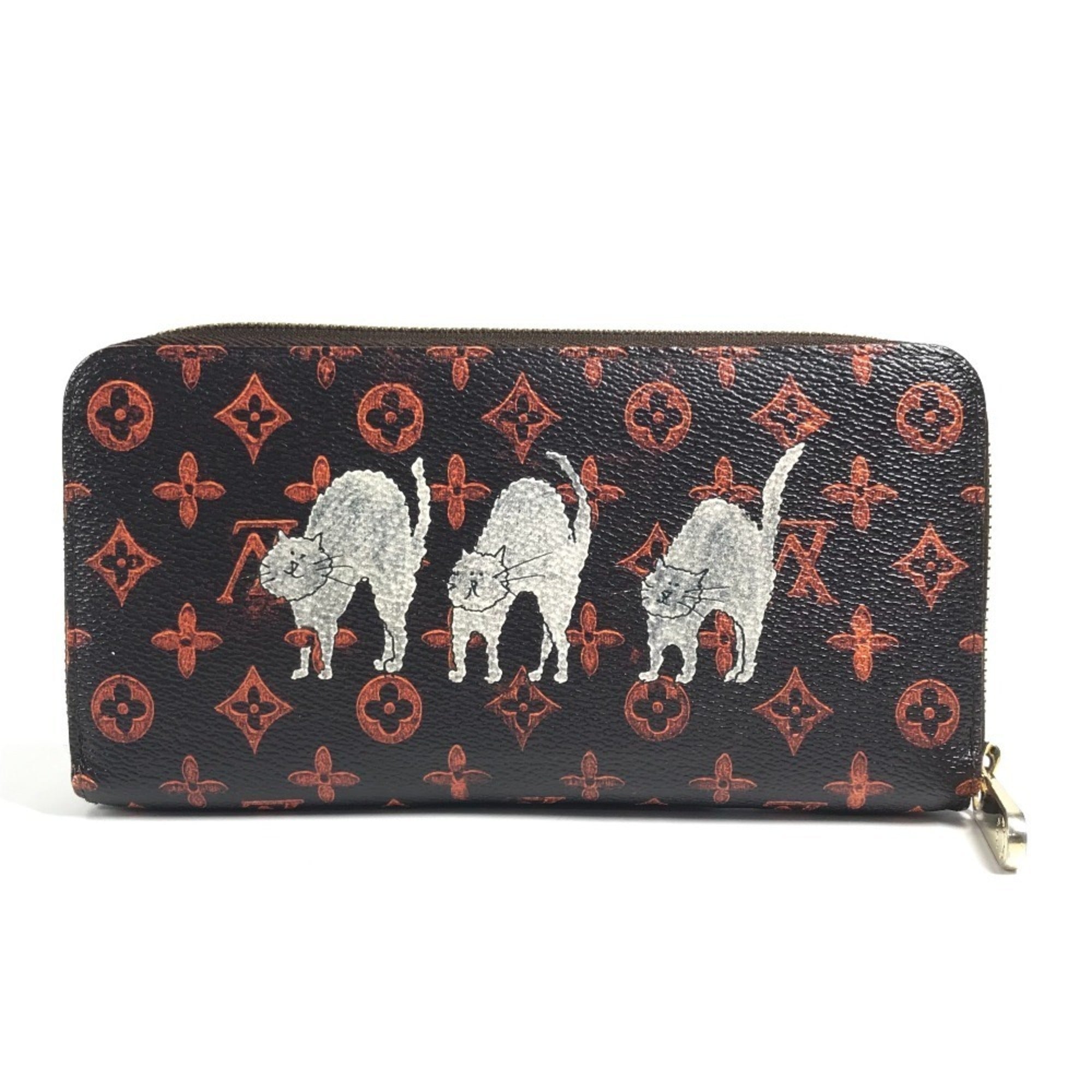Louis Vuitton Brown Monogram Canvas Long Wallet (Bi-Fold) (Pre-Owned)