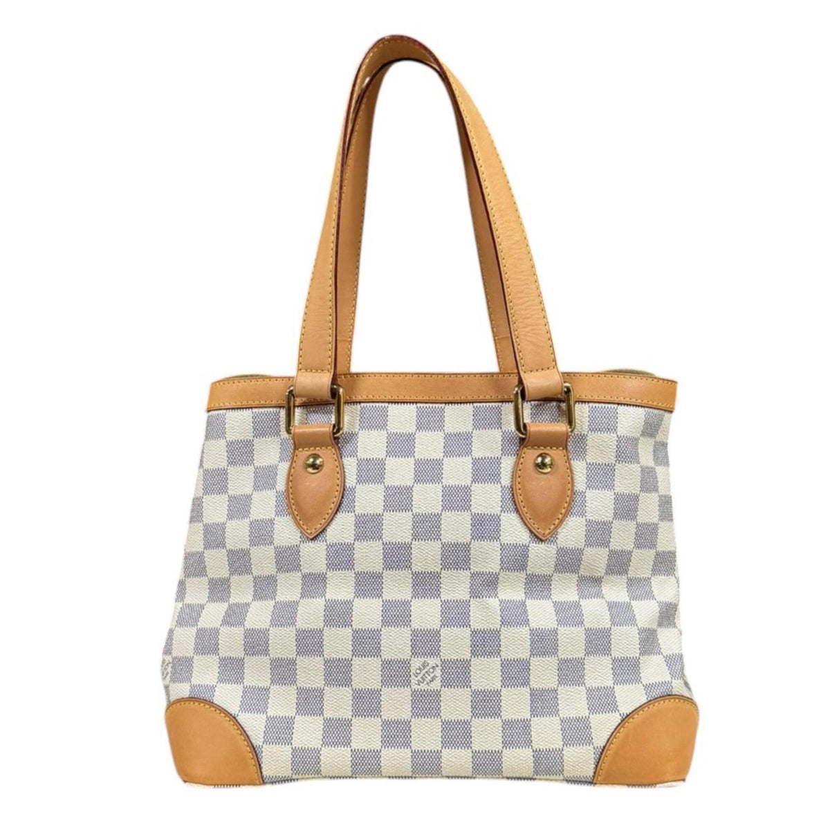 Louis Vuitton Black Or White Damier Azur Handbag Shoulder Bag (Pre-Owned)