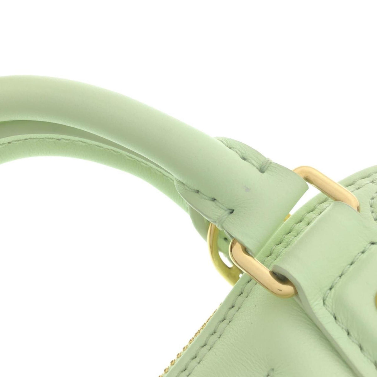 Louis Vuitton Light Green Vert Leather Handbag (Pre-Owned)