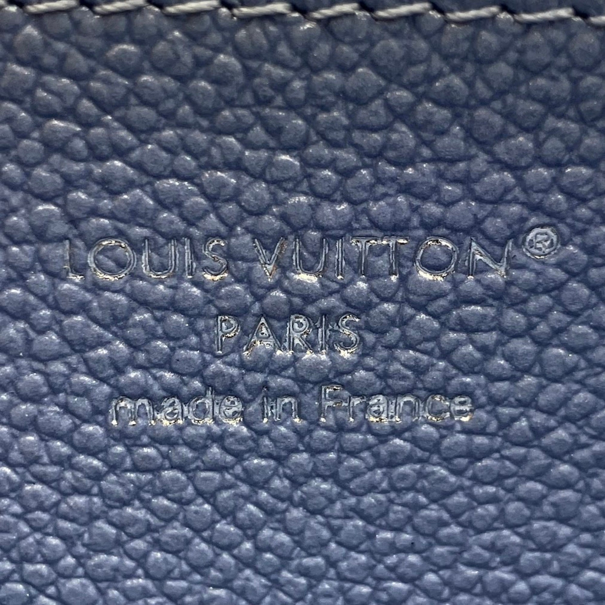 Louis Vuitton Leather Long Wallet (Bi-Fold) (Pre-Owned)