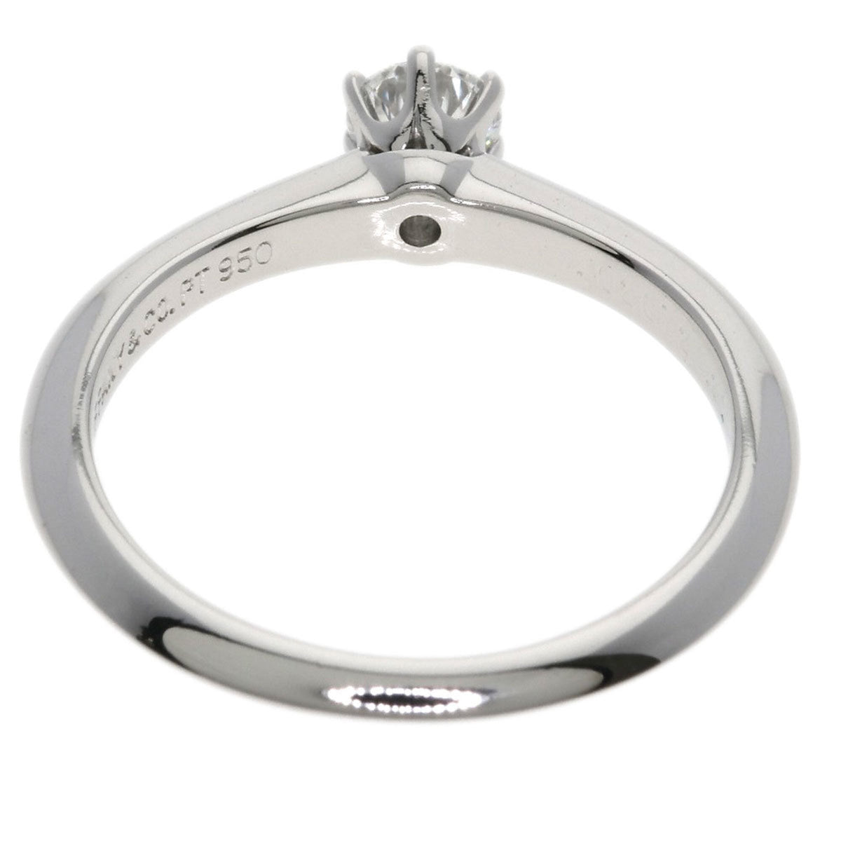 Tiffany Platinum 950 Band Ring (Pre-Owned)