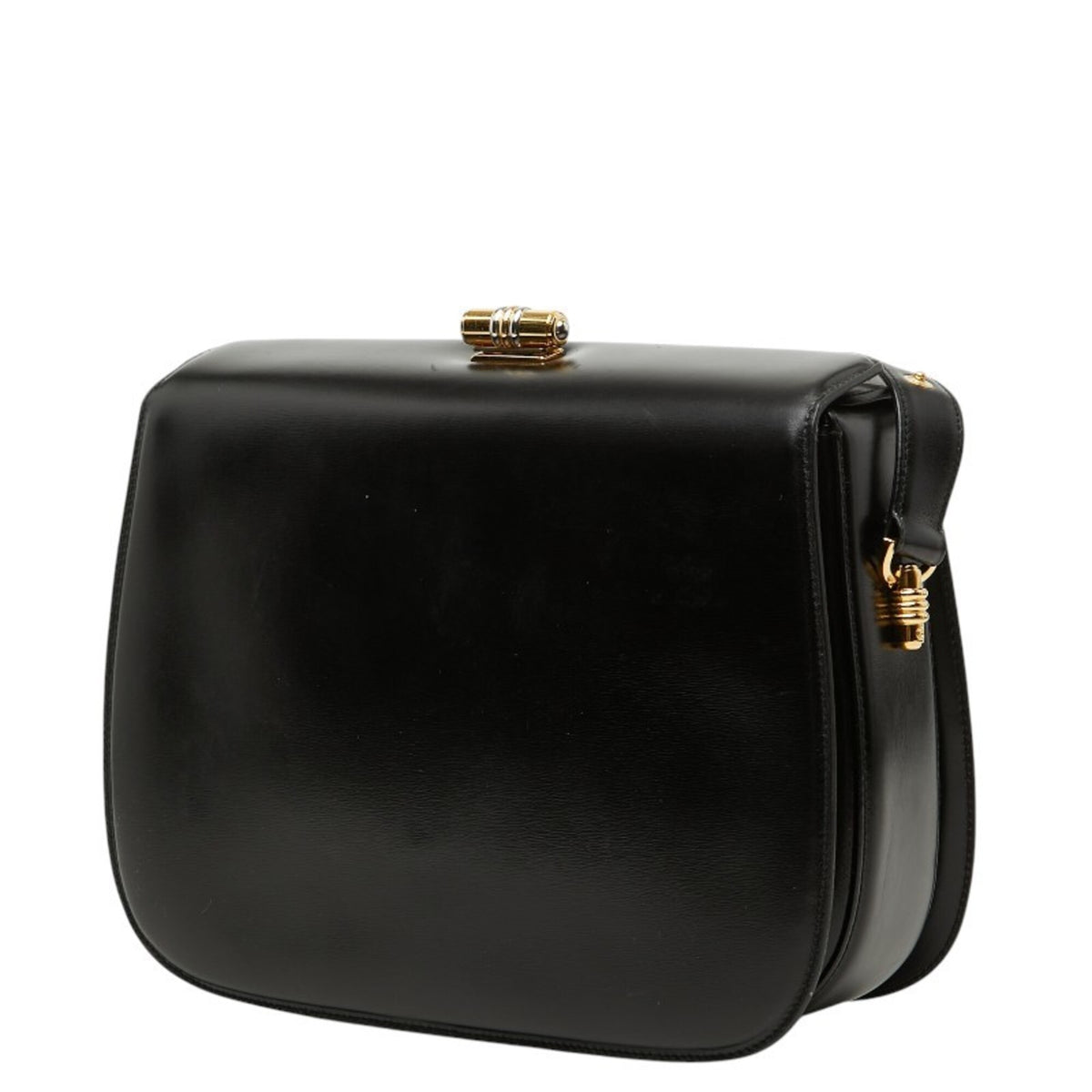 Gucci Black Leather Shoulder Bag (Pre-Owned)