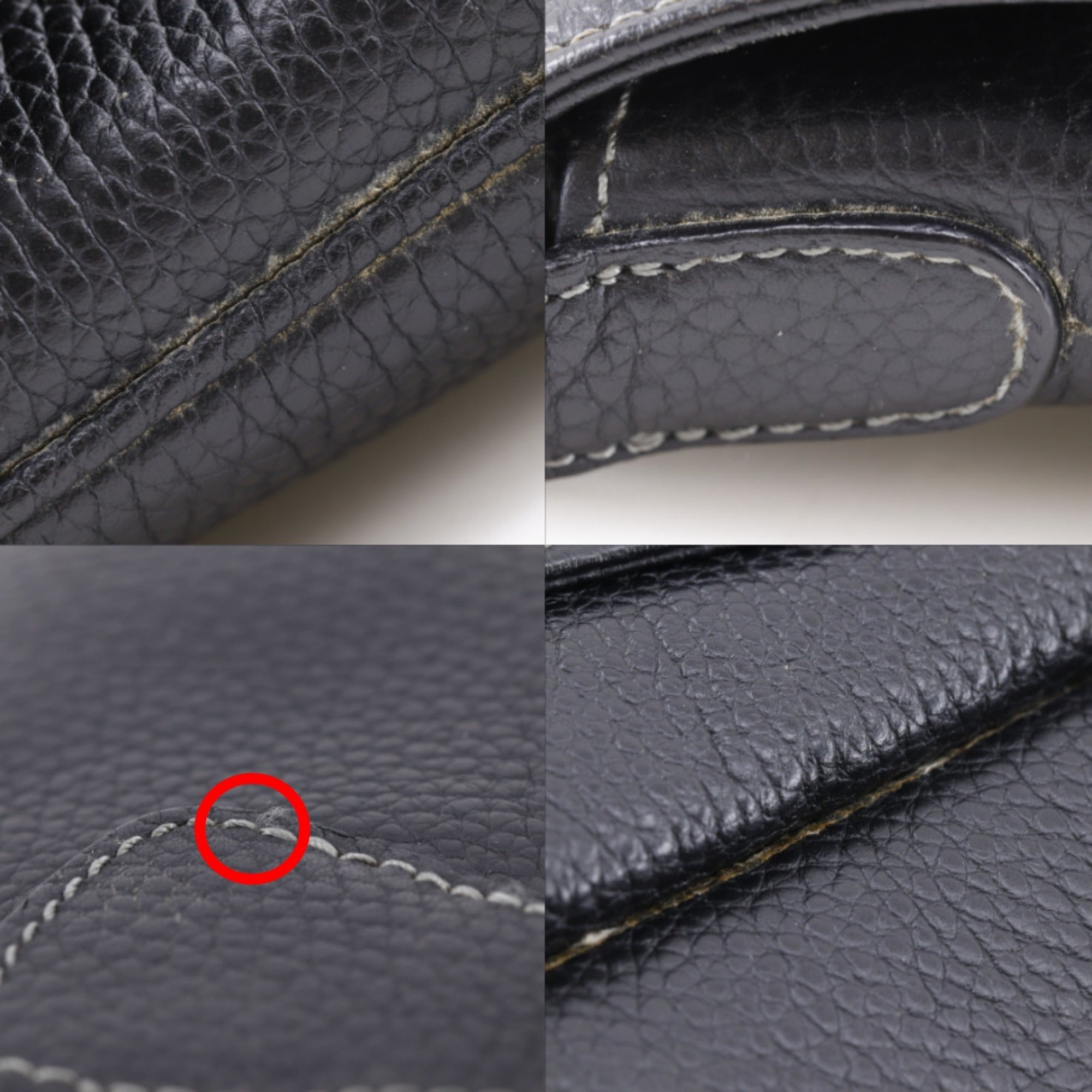 Loewe Black Leather Shoulder Bag (Pre-Owned)