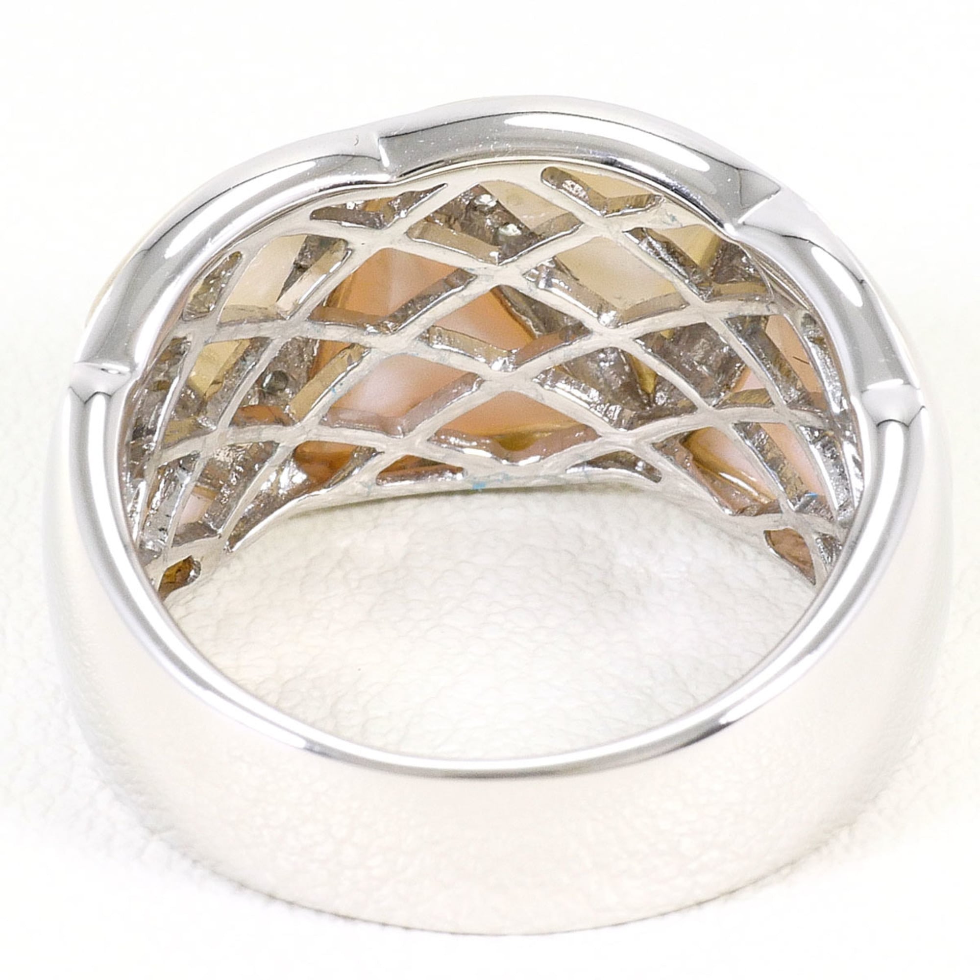 Unbranded White Gold White Gold (18K) Band Ring (Pre-Owned)