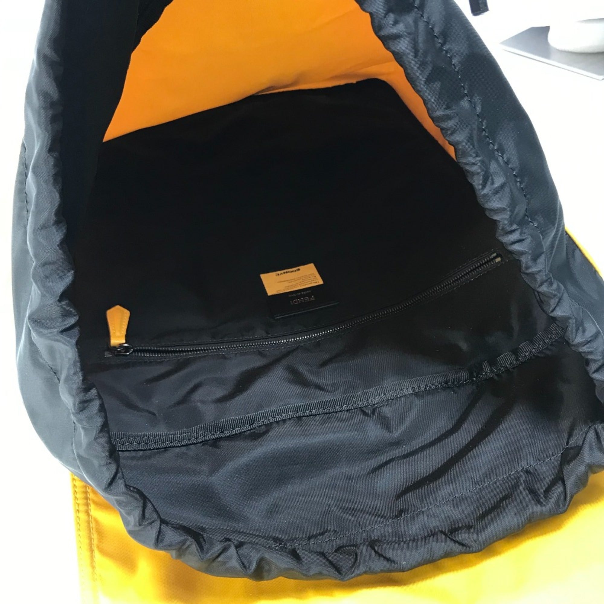 Fendi Yellow Other Backpack (Pre-Owned)