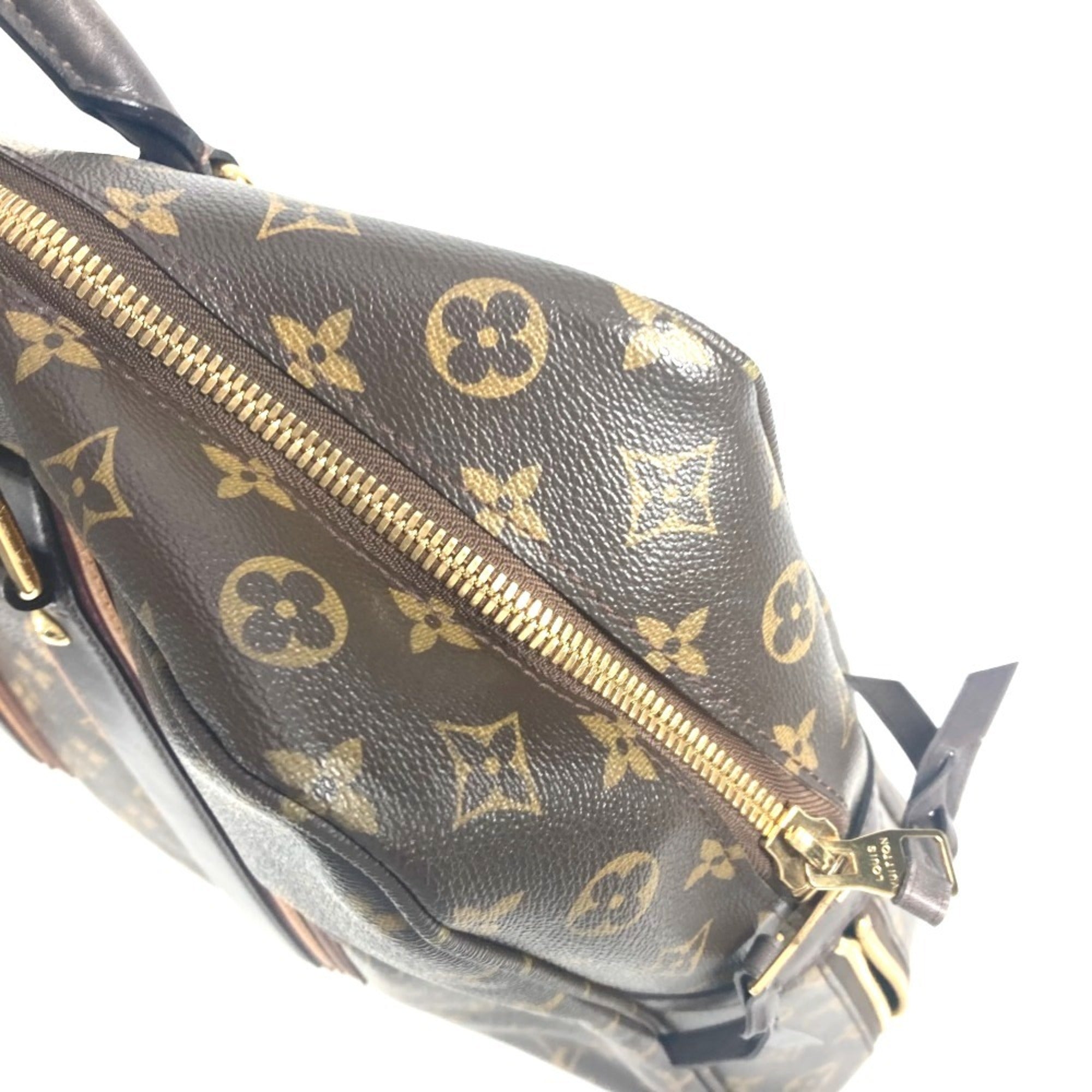 Louis Vuitton Monogram Brown Monogram Leather Briefcase (Pre-Owned)