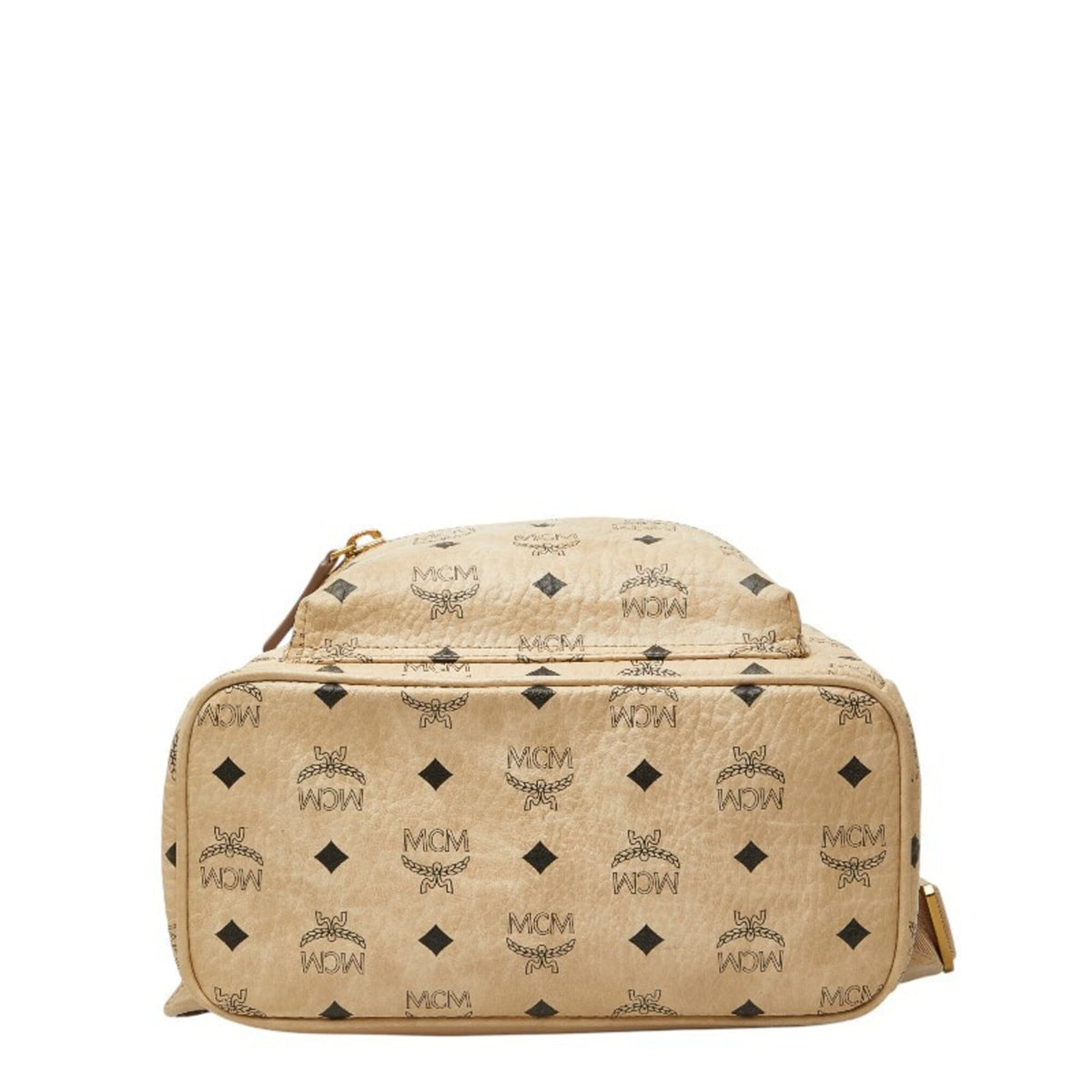 Mcm Beige Pvc Backpack (Pre-Owned)