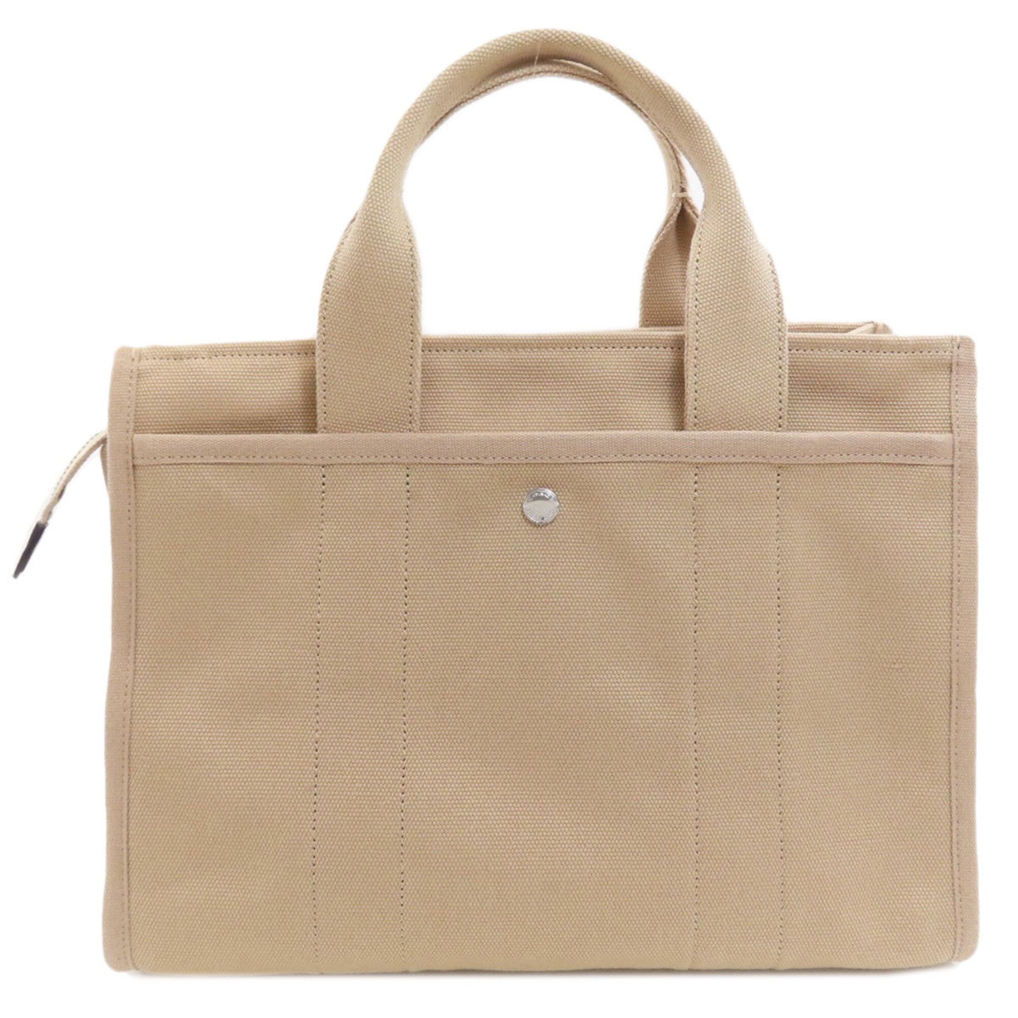 Coach Beige Canvas Tote Bag (Pre-Owned)