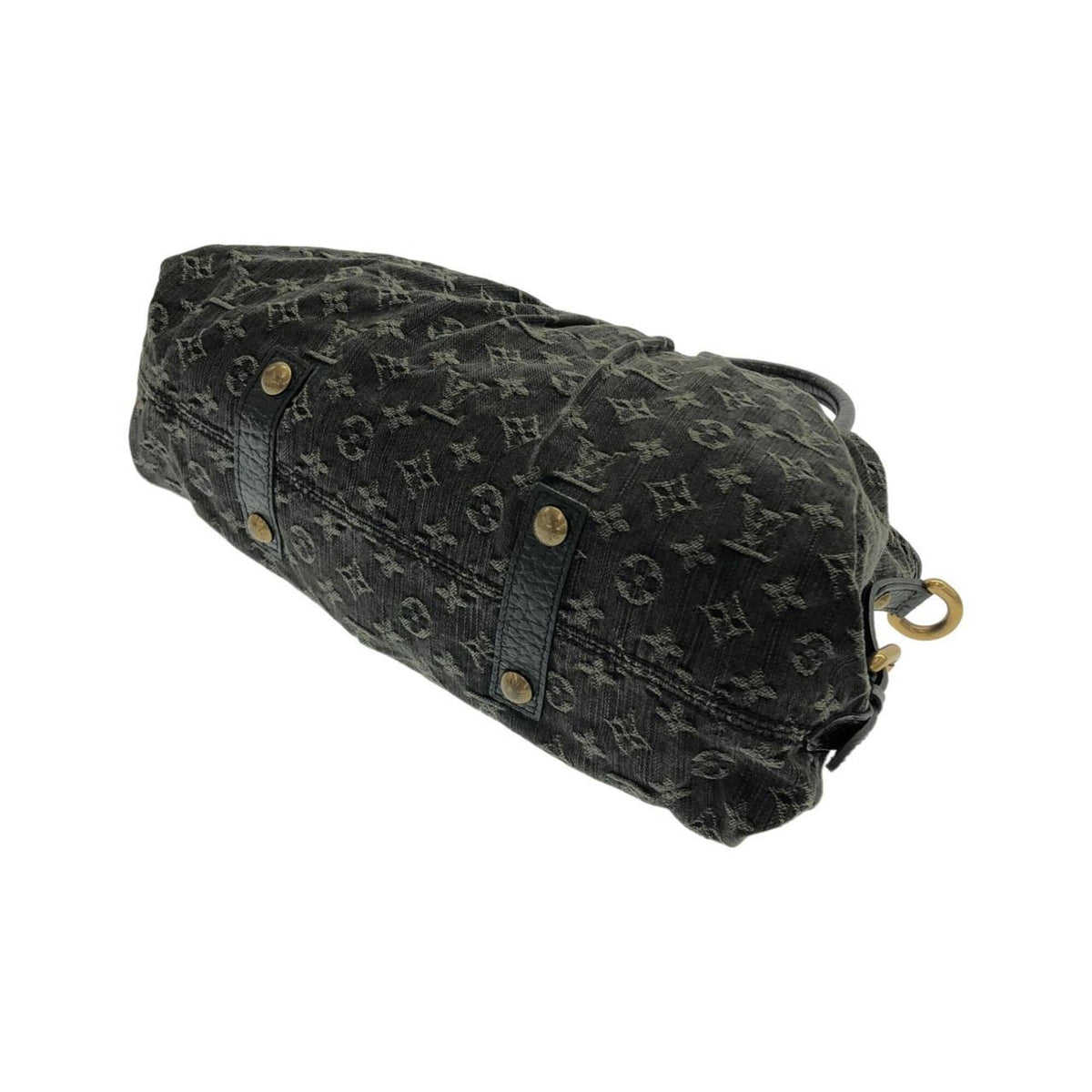 Louis Vuitton Black Denim Handbag (Pre-Owned)