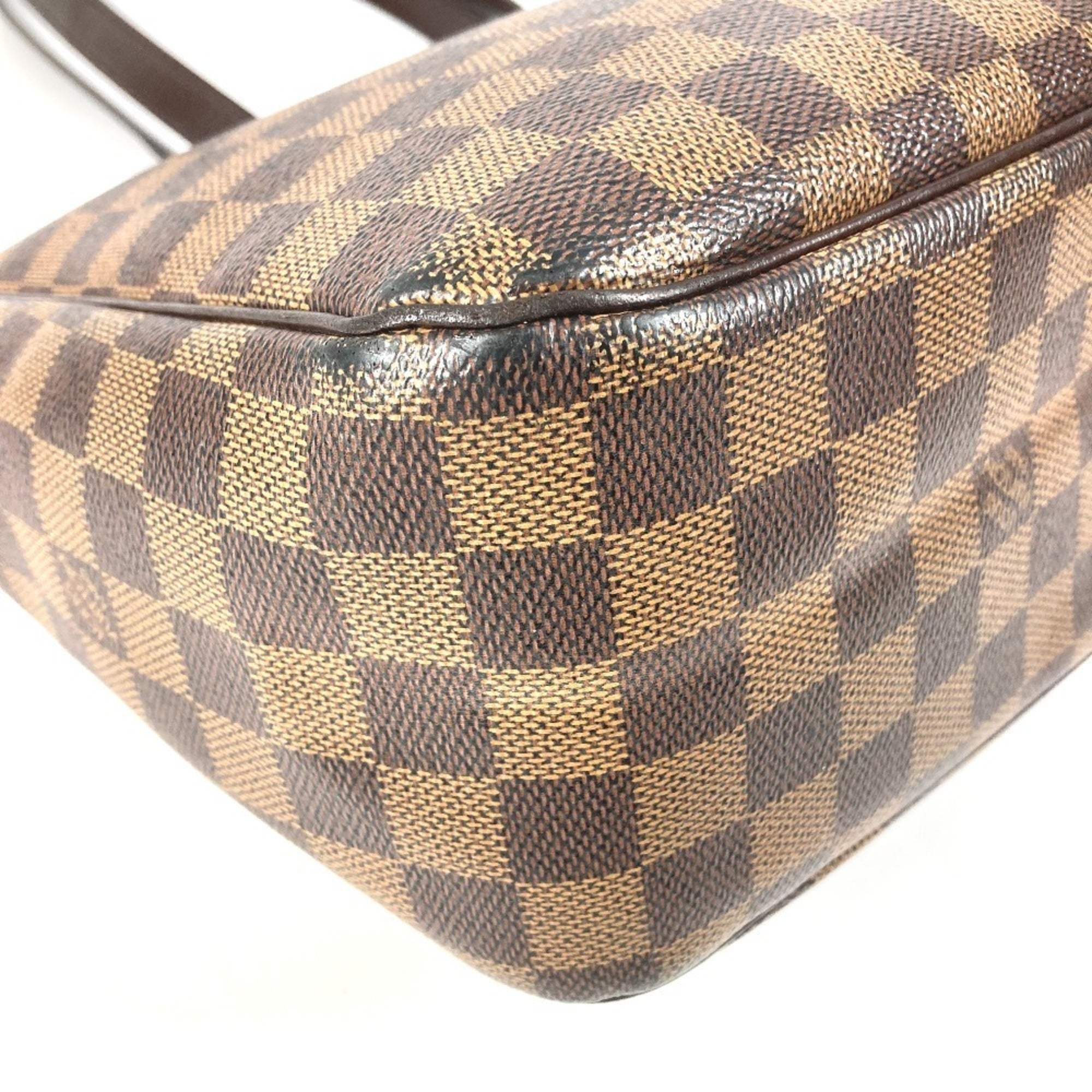 Louis Vuitton Brown Damier Canvas Shoulder Bag Tote Bag (Pre-Owned)