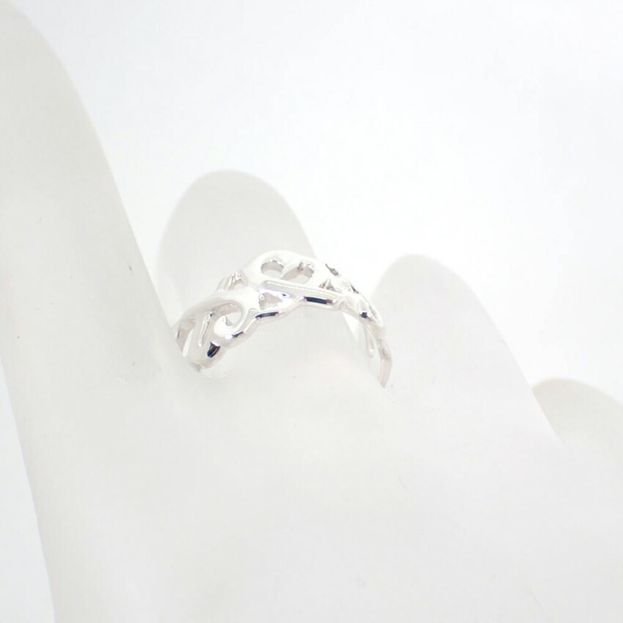 Tiffany Sterling Silver 925 Band Ring (Pre-Owned)
