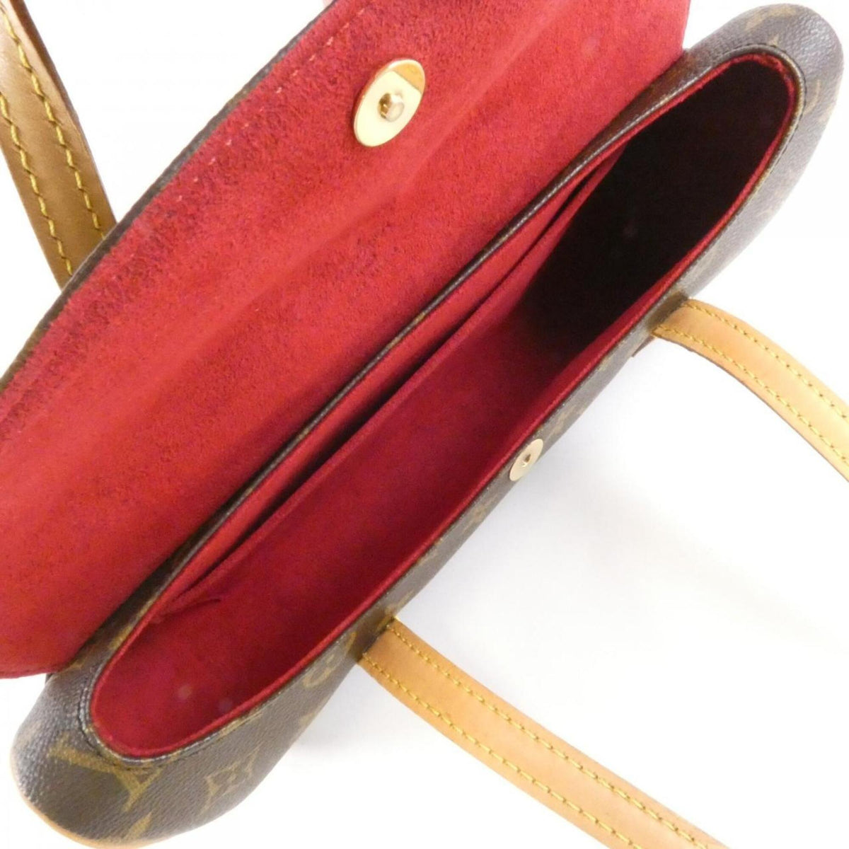 Louis Vuitton Brown Coated Canvas Handbag (Pre-Owned)