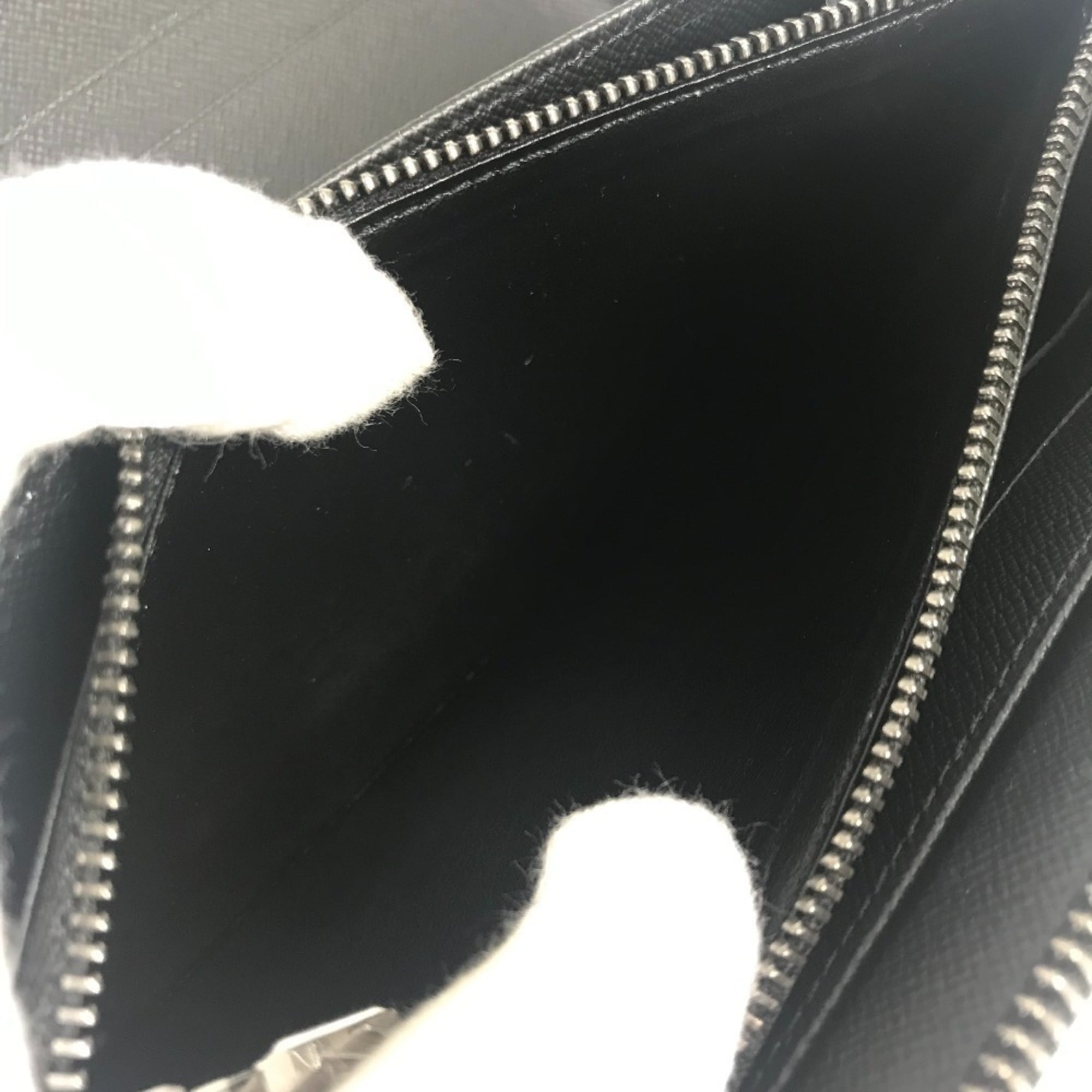 Louis Vuitton Monogram Eclipse Black Monogram Eclipse Long Wallet (Bi-Fold) (Pre-Owned)
